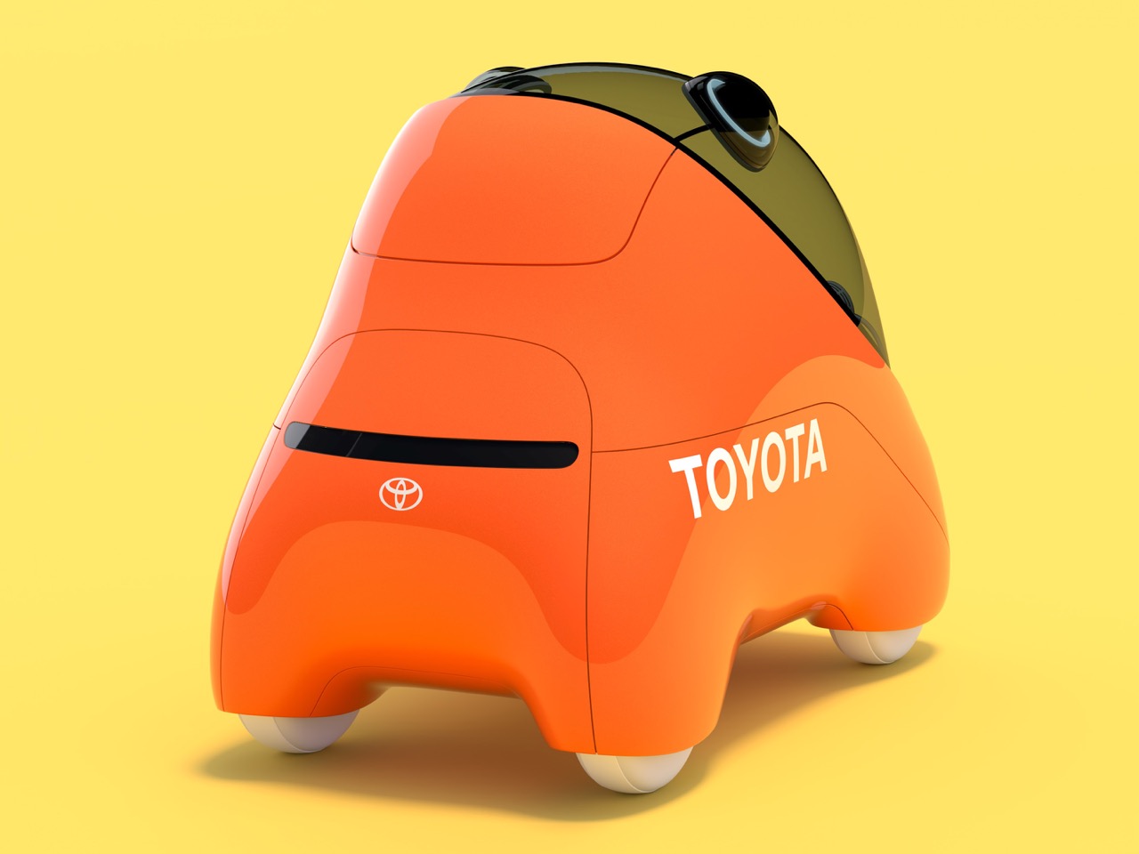 Toyota，Fully autonomous electric concept car，MOBI，children，