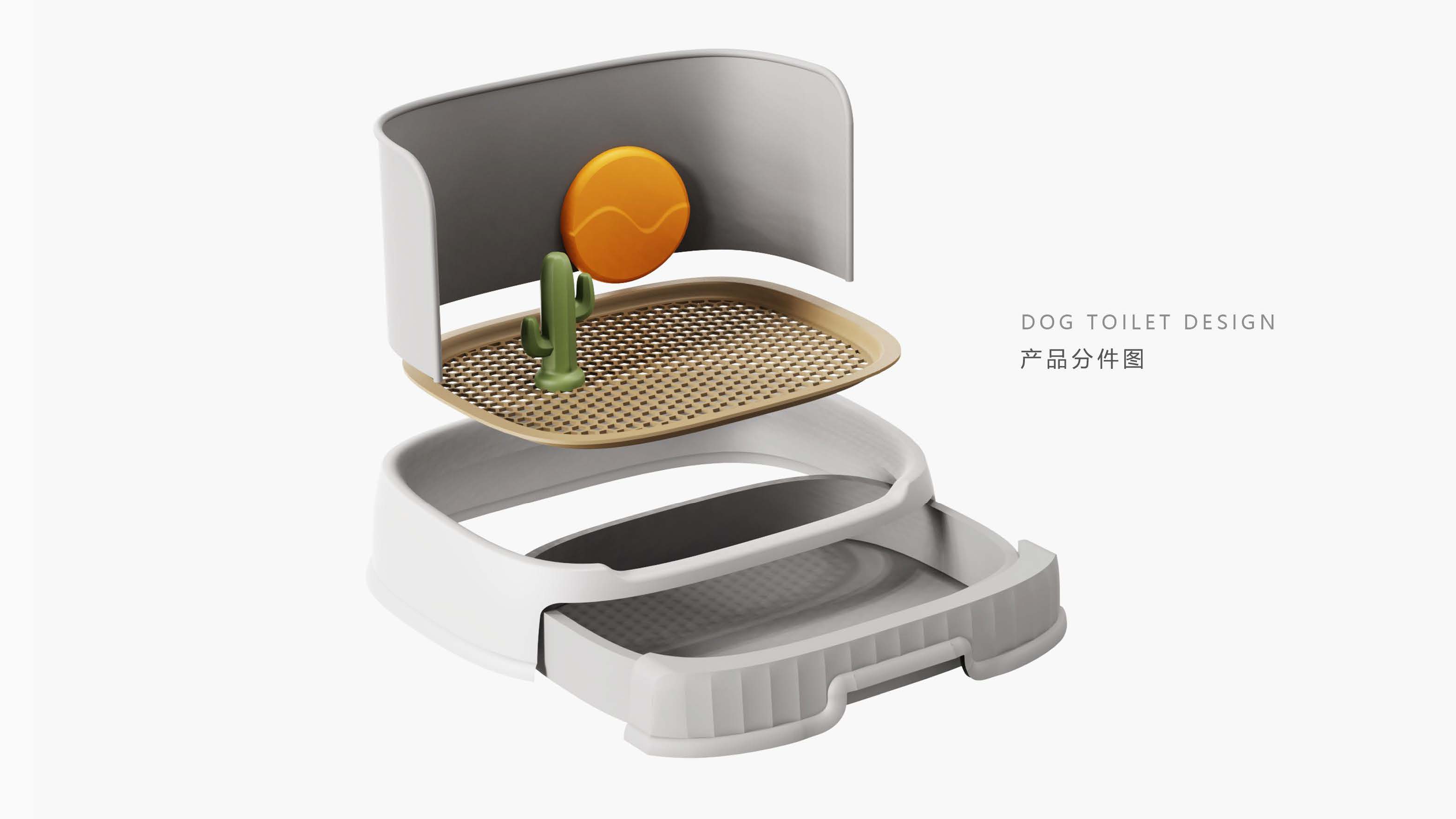 Appearance design，Pet toilet design，Pet Supplies & Pet，