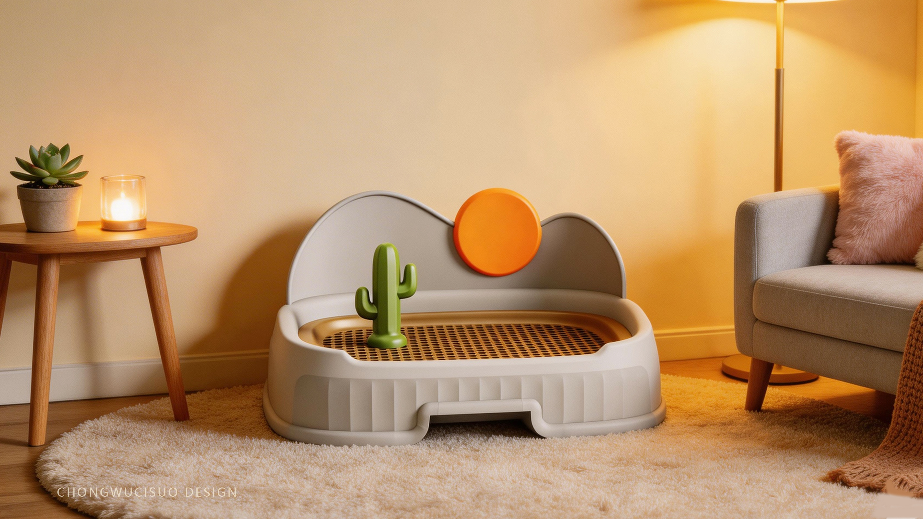 Appearance design，Pet toilet design，Pet Supplies & Pet，