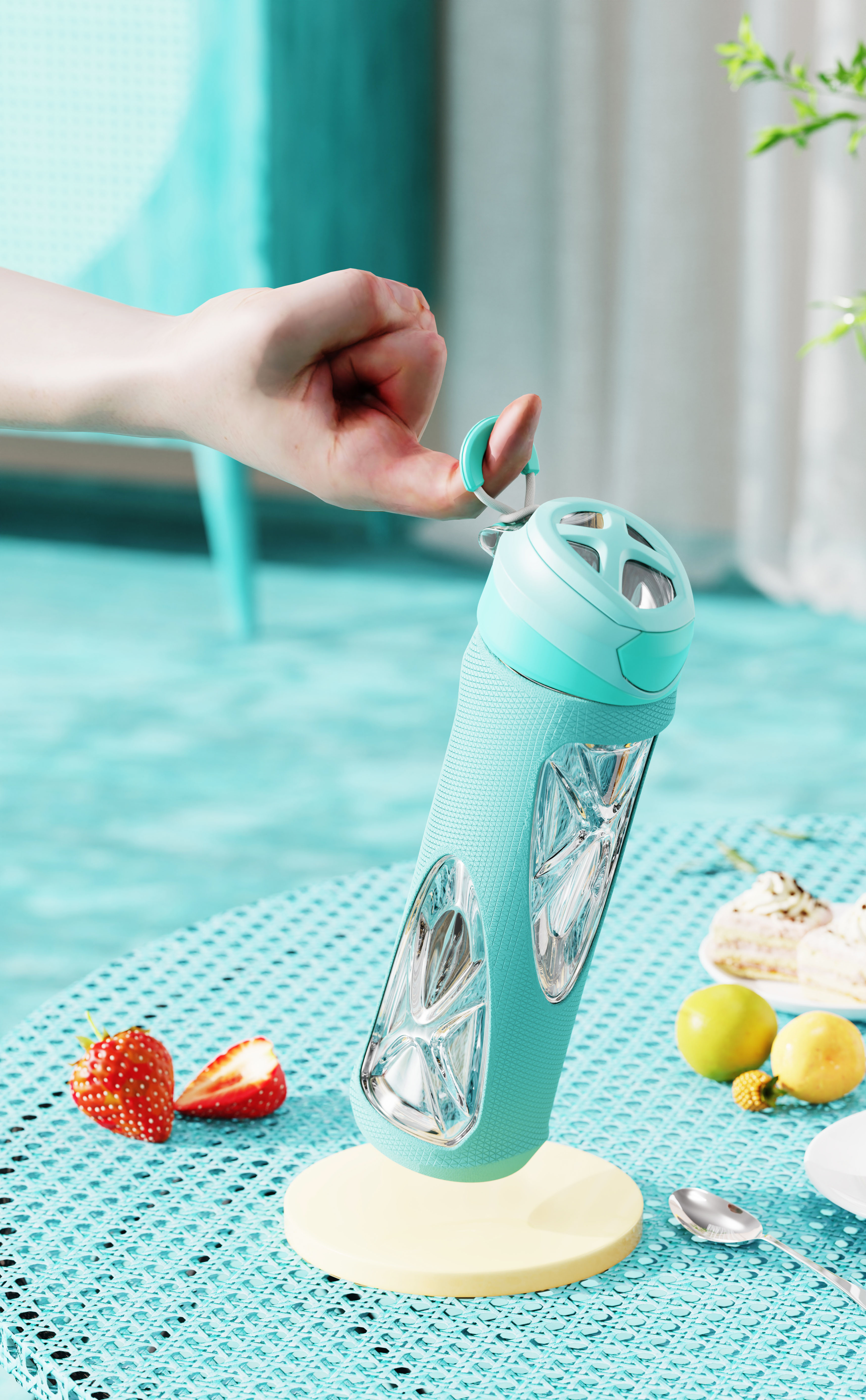 KeyShot Scene，Keyshot rendering，Keyshot scene rendering，