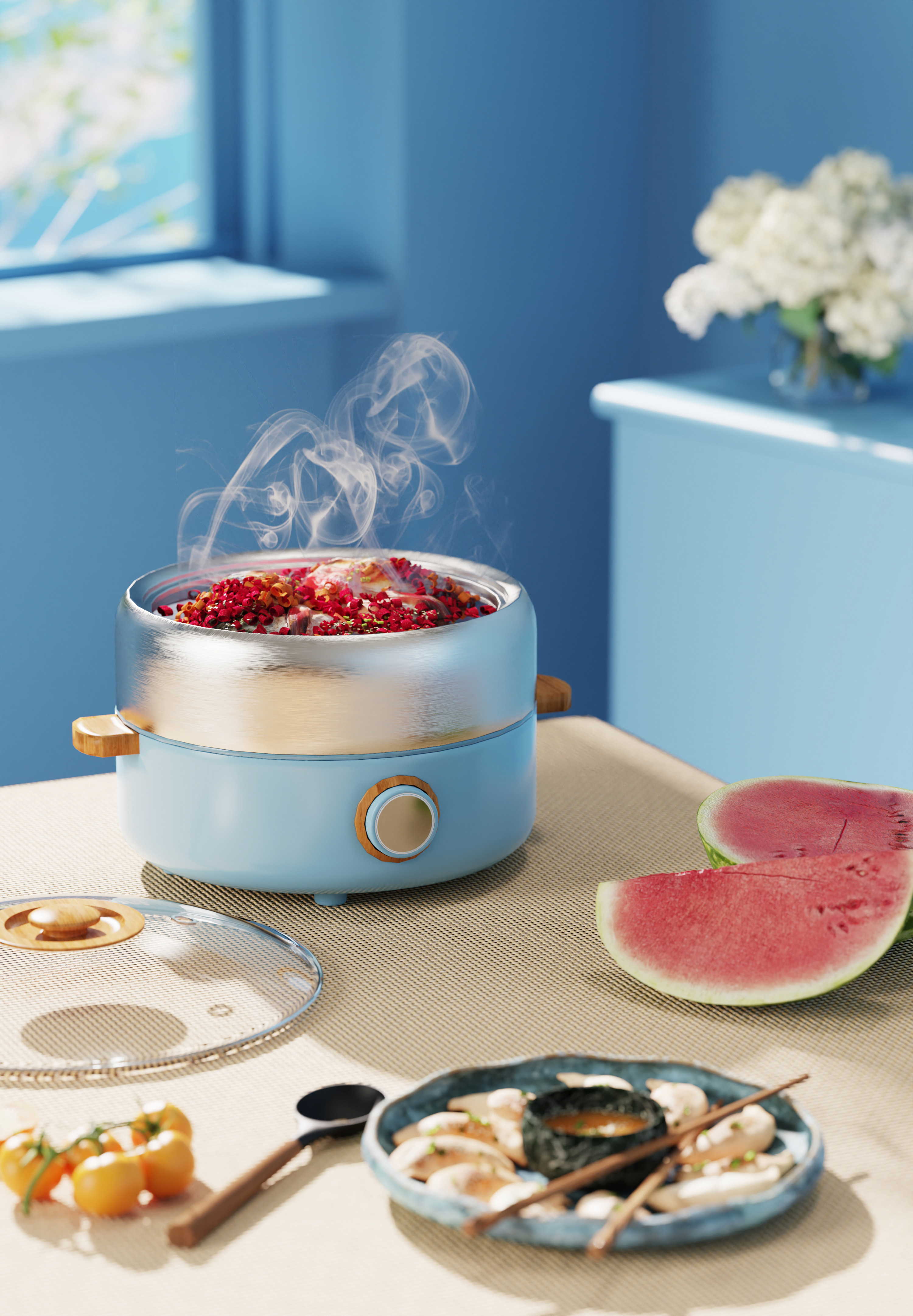 KeyShot Scene，Keyshot rendering，Keyshot scene rendering，