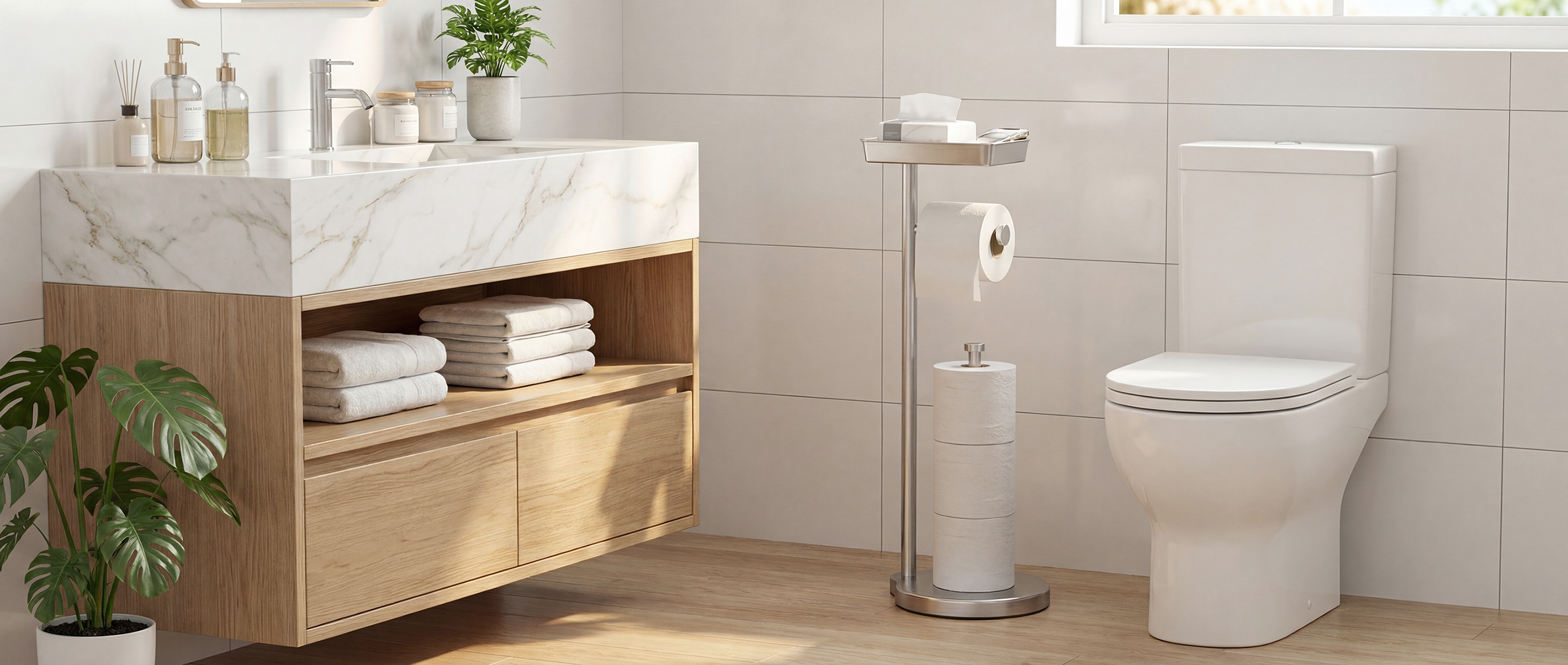 tissue holder, bathroom, mobile shelf, tissue, toilet cleaning，