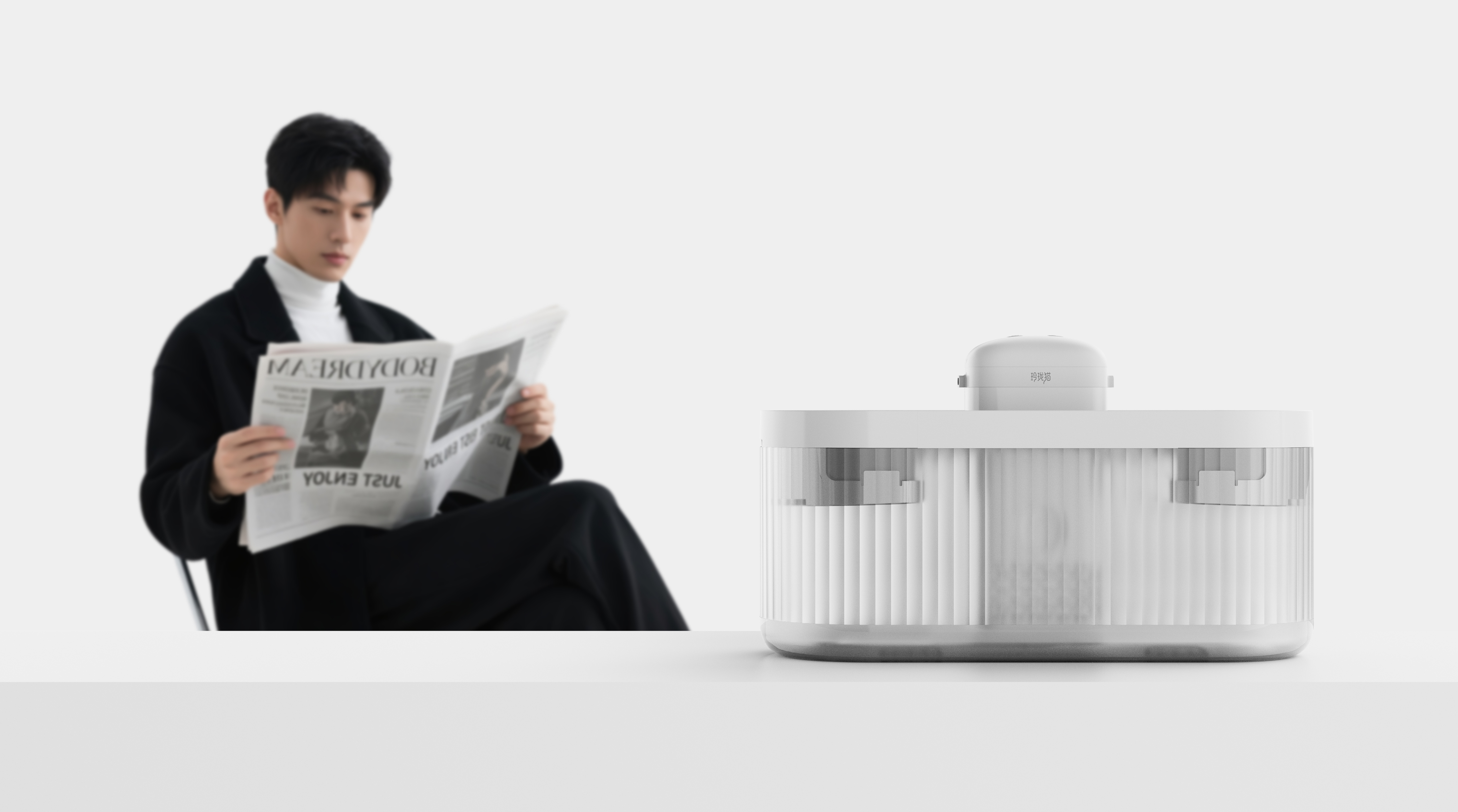 Pet water dispenser，industrial design，Minimalist design ，