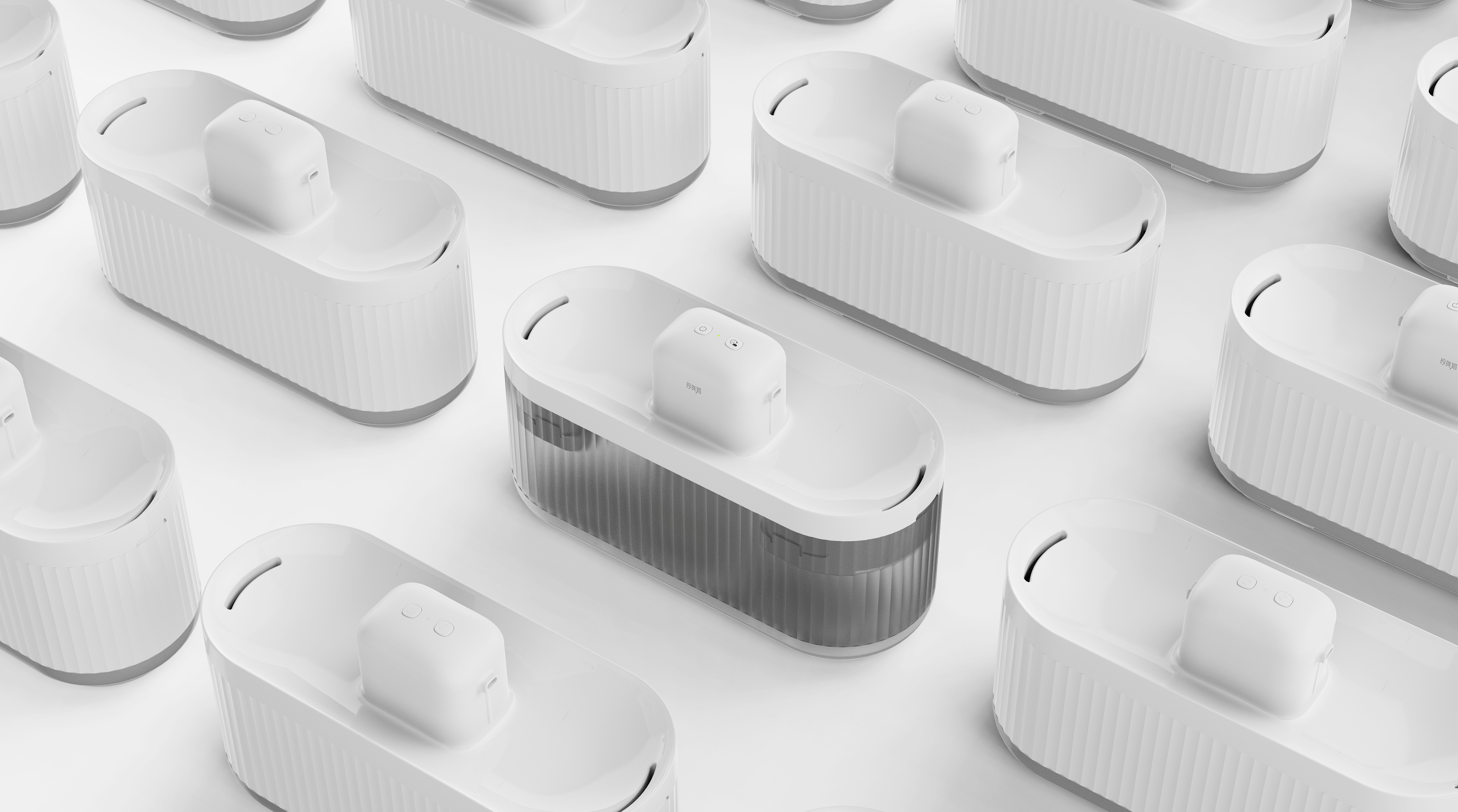 Pet water dispenser，industrial design，Minimalist design ，