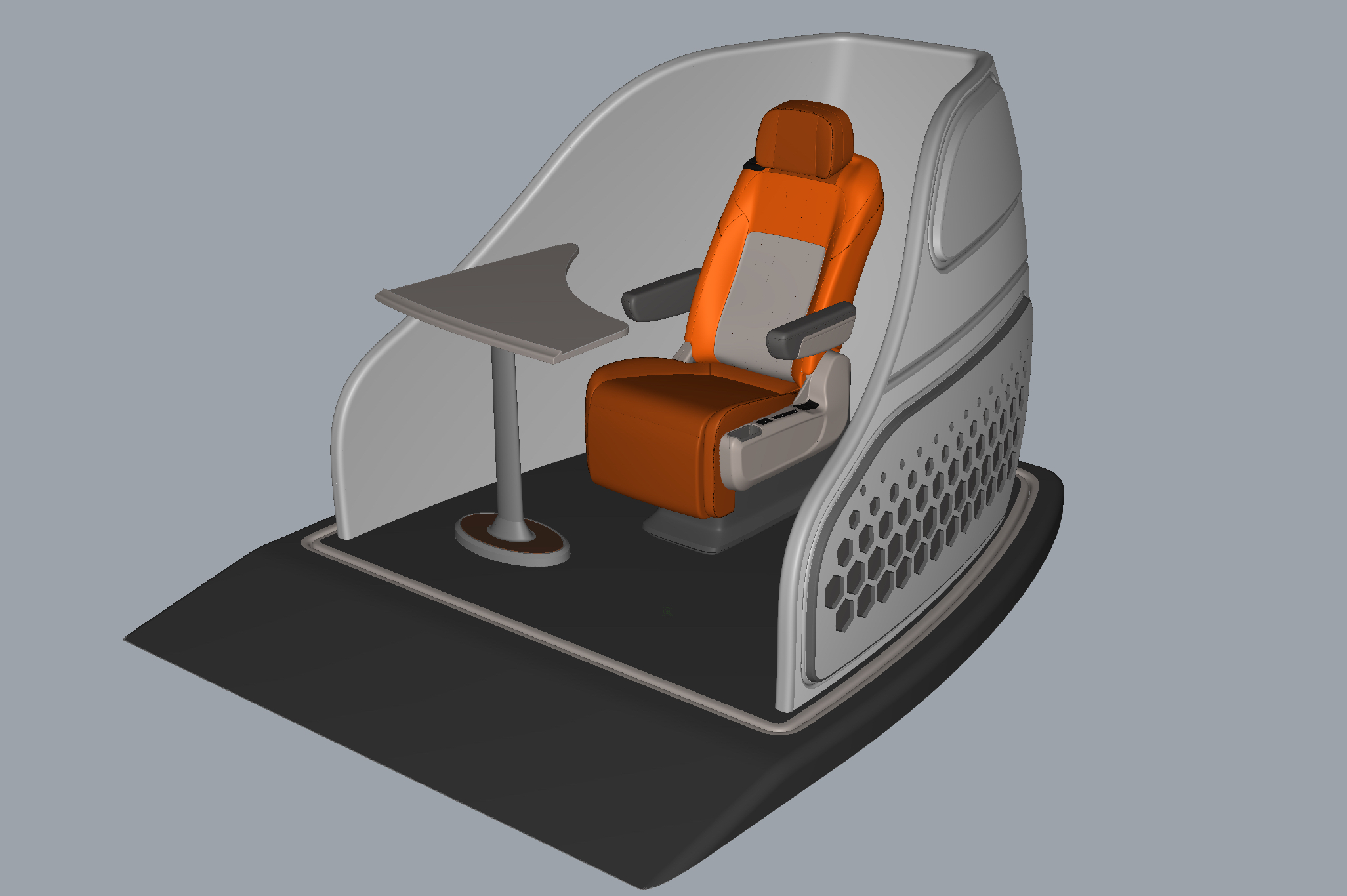 Surface modeling，Alias，Digital model，communal facilities，