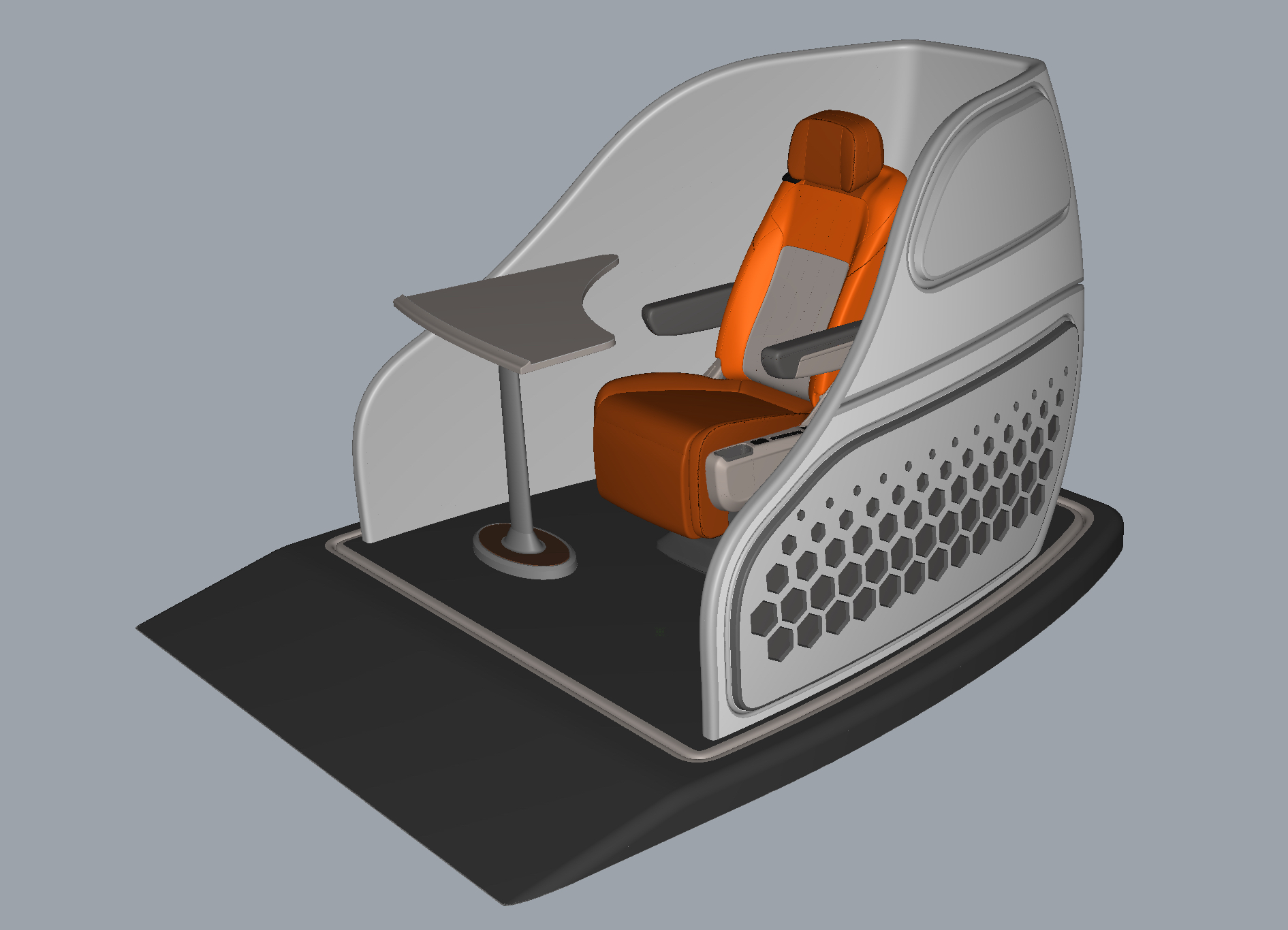 Surface modeling，Alias，Digital model，communal facilities，