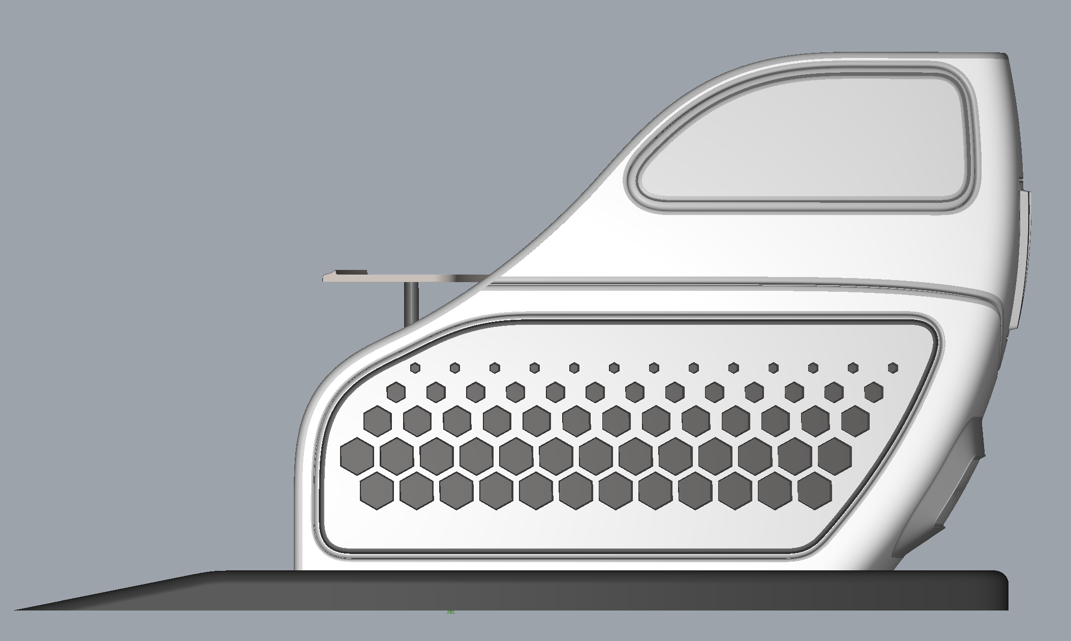 Surface modeling，Alias，Digital model，communal facilities，