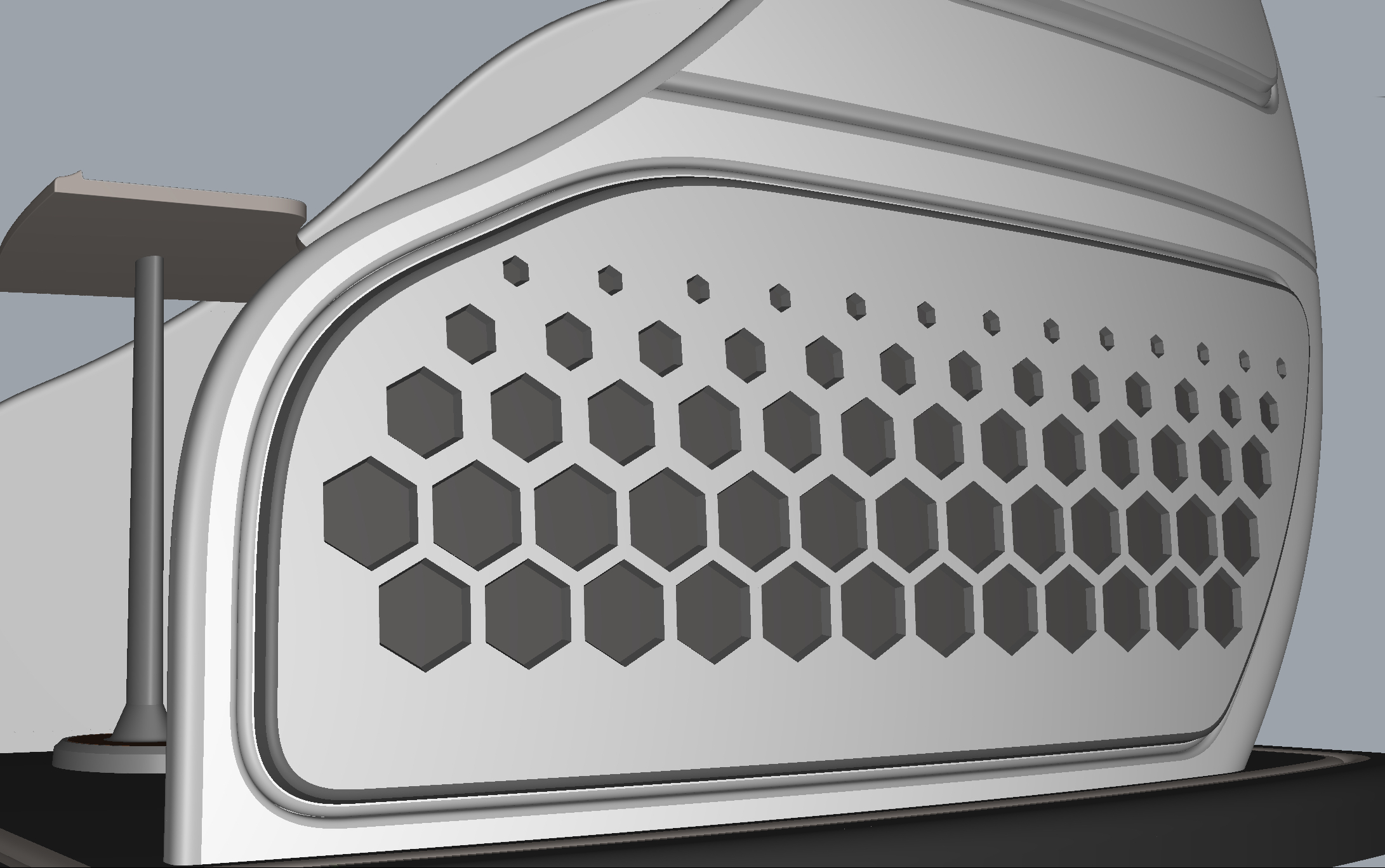 Surface modeling，Alias，Digital model，communal facilities，