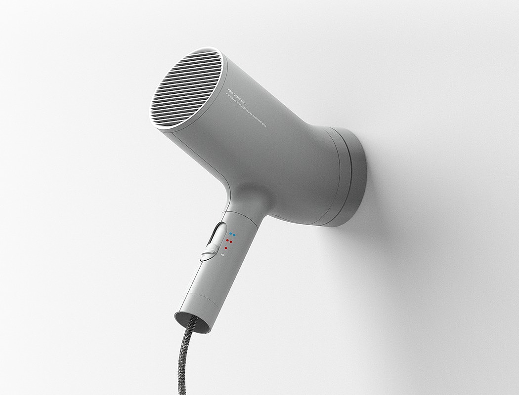hair drier，Nordic style，Simplicity，Advanced grey，