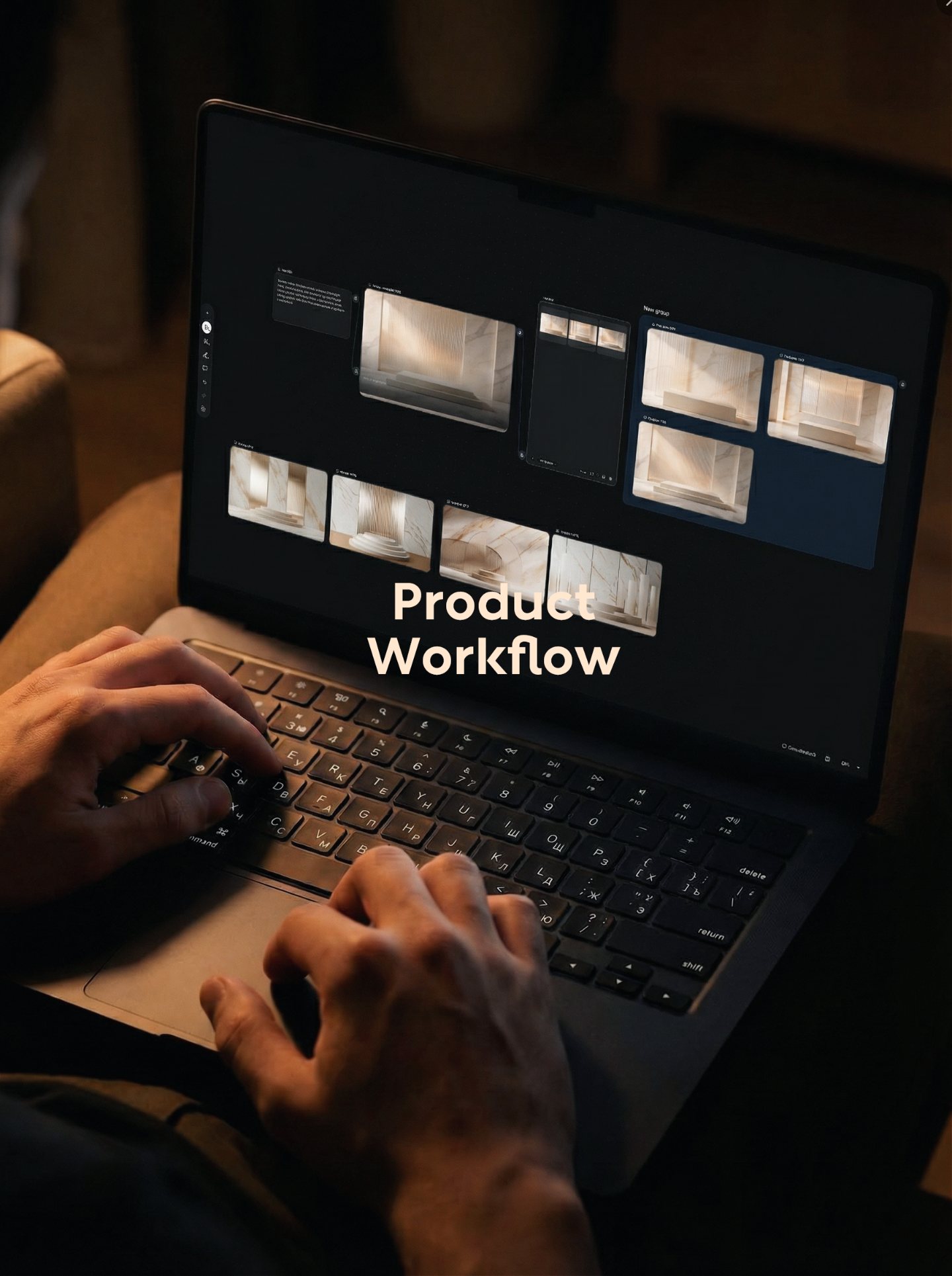 AIGC Workflow，Product Workflow，product design，Product rendering，background，