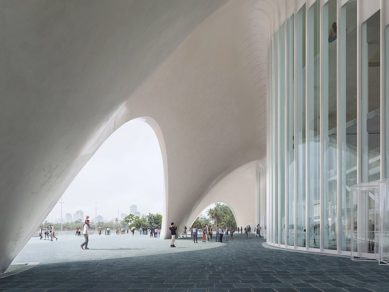 theater，Architecture，environmental design，Isola della Musica，