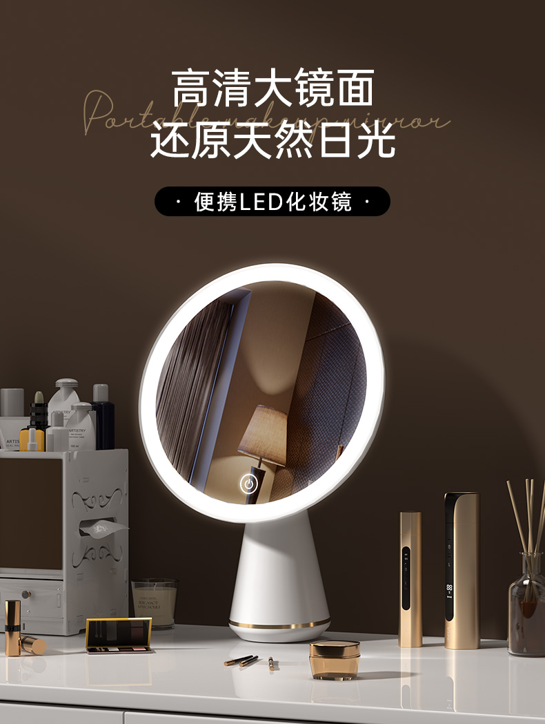 Cosmetic mirror，Gehu，