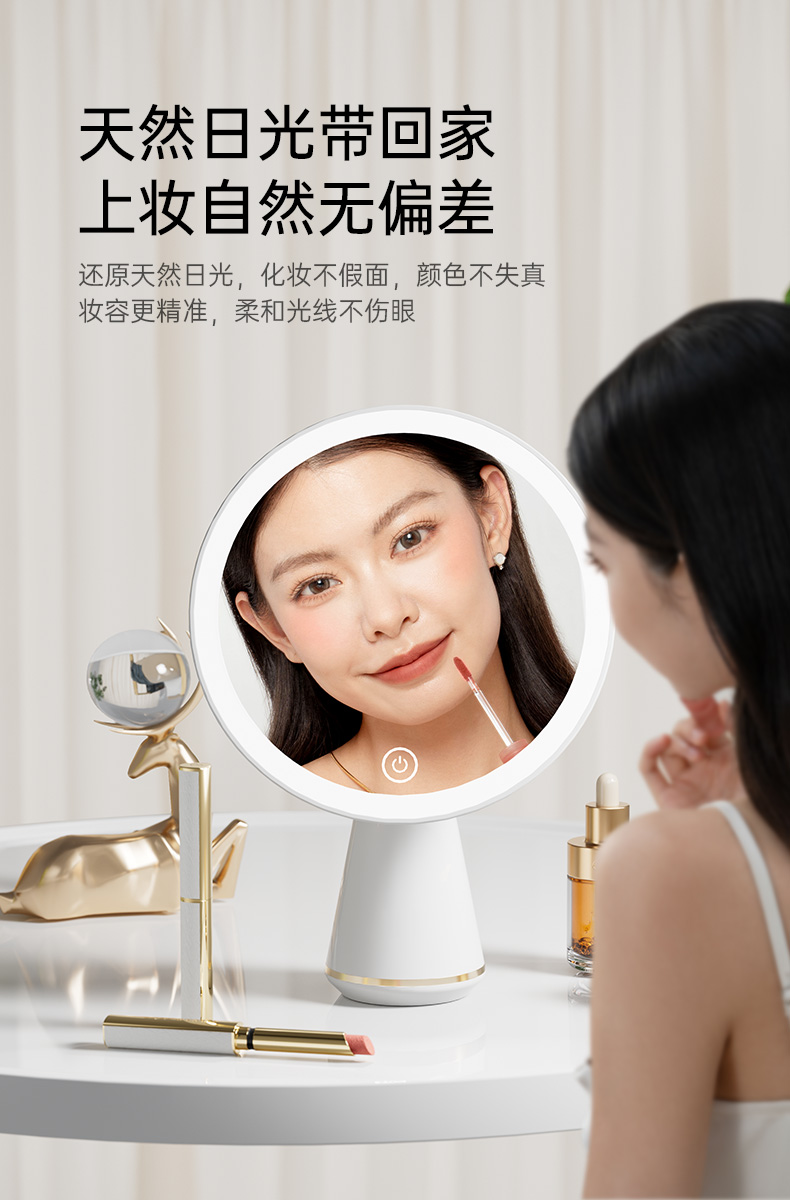 Cosmetic mirror，Gehu，