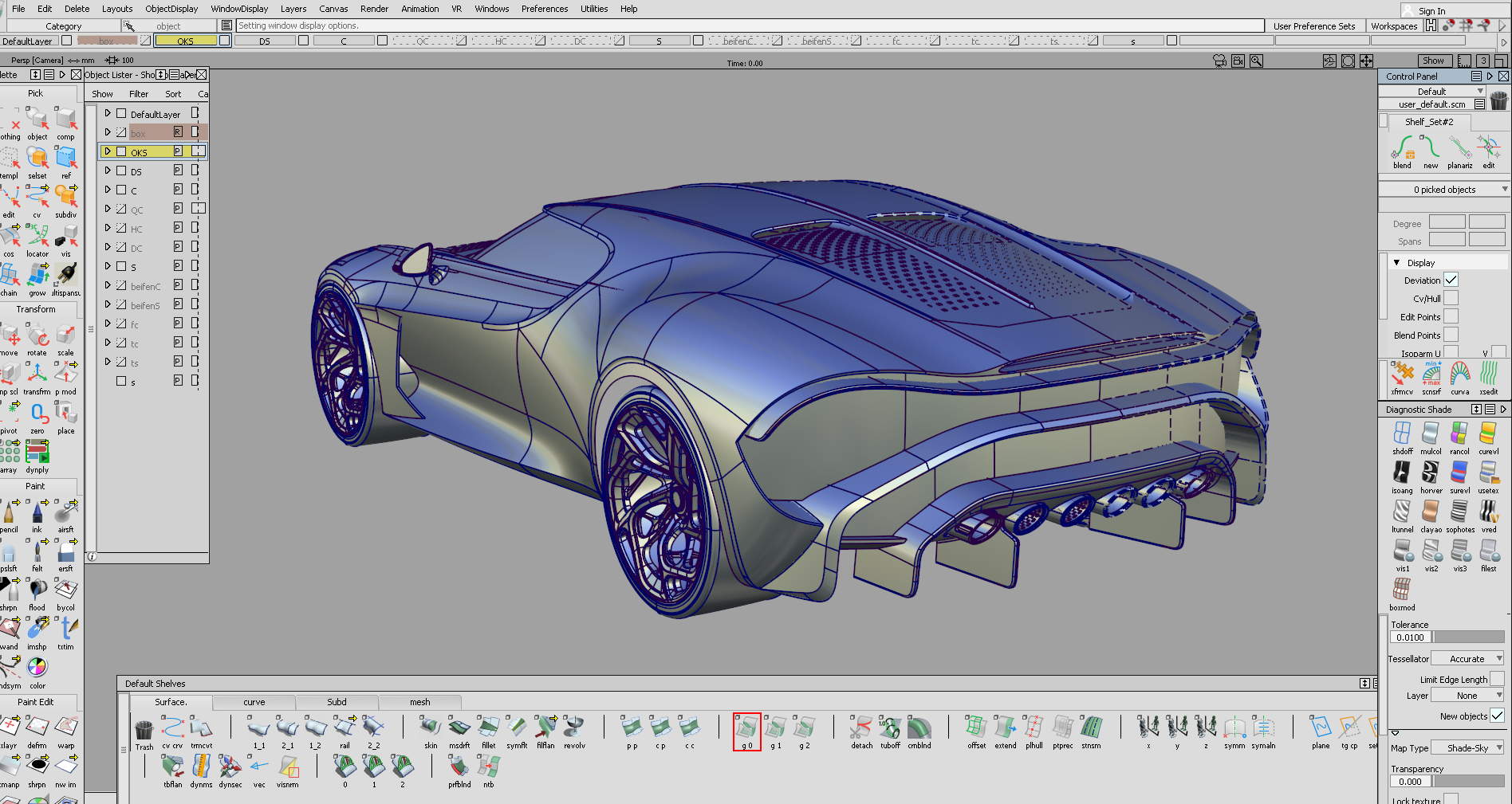 Automotive, Digital Design，Alias，