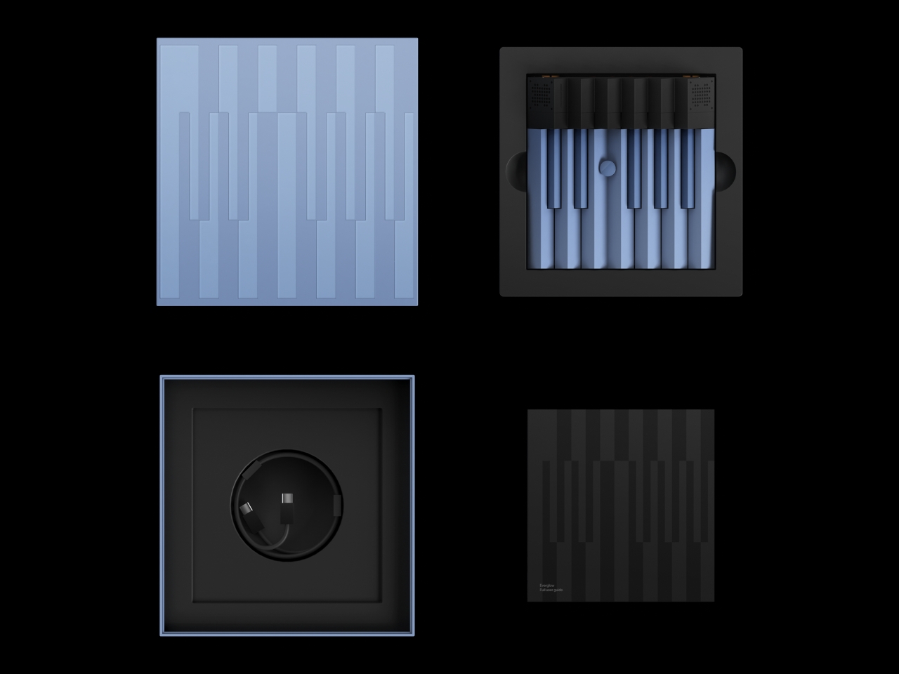 Everglow AI，Music sketchbook，Concept product，electronic product，