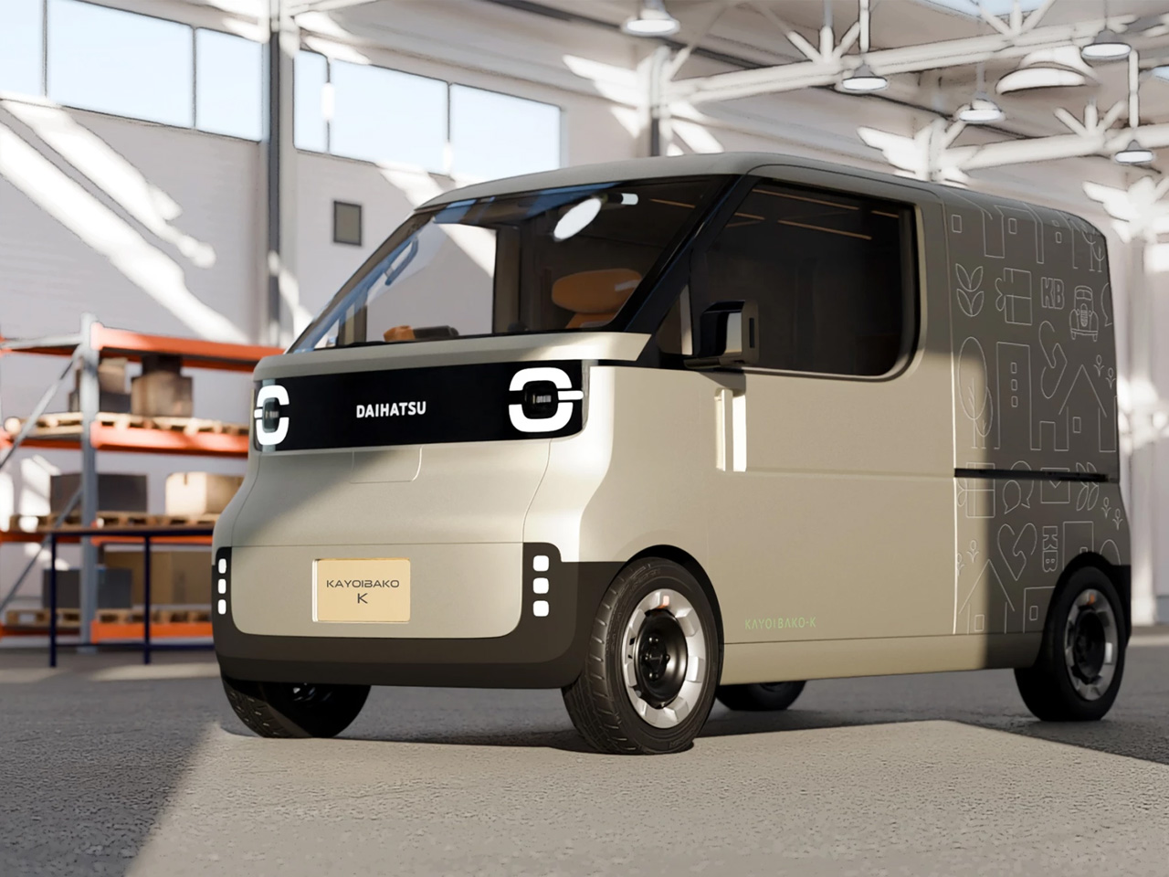 Miniature Camper，Kayoibako-K，Concept Car，vehicle，