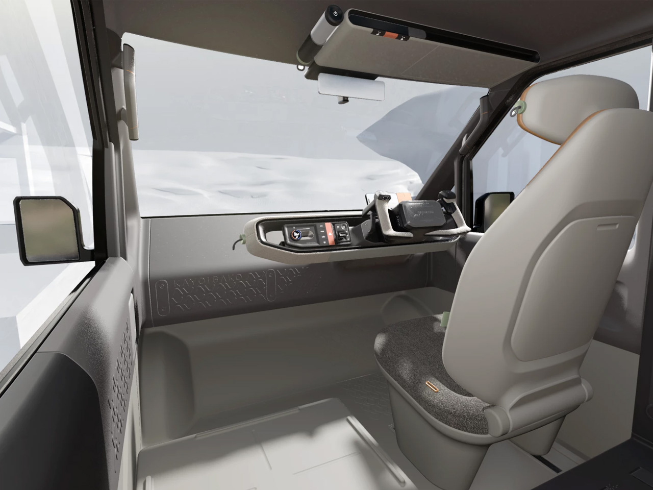 Miniature Camper，Kayoibako-K，Concept Car，vehicle，