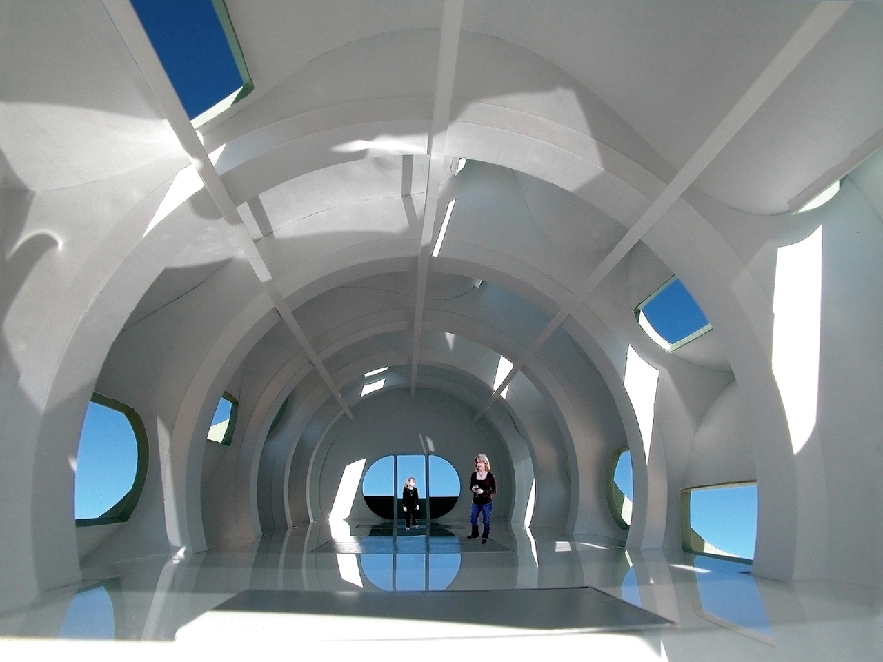 Five-section rotating concept house，conceptual design，environmental design，house，