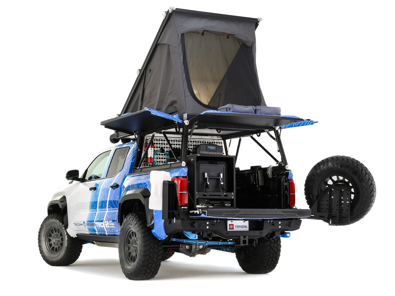 Tacoma H2-Overlander，hydrogen-fueled off-road camper，conceptual design，automobile，