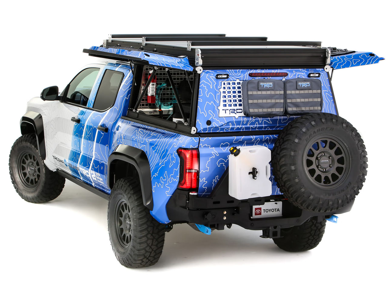 Tacoma H2-Overlander，hydrogen-fueled off-road camper，conceptual design，automobile，