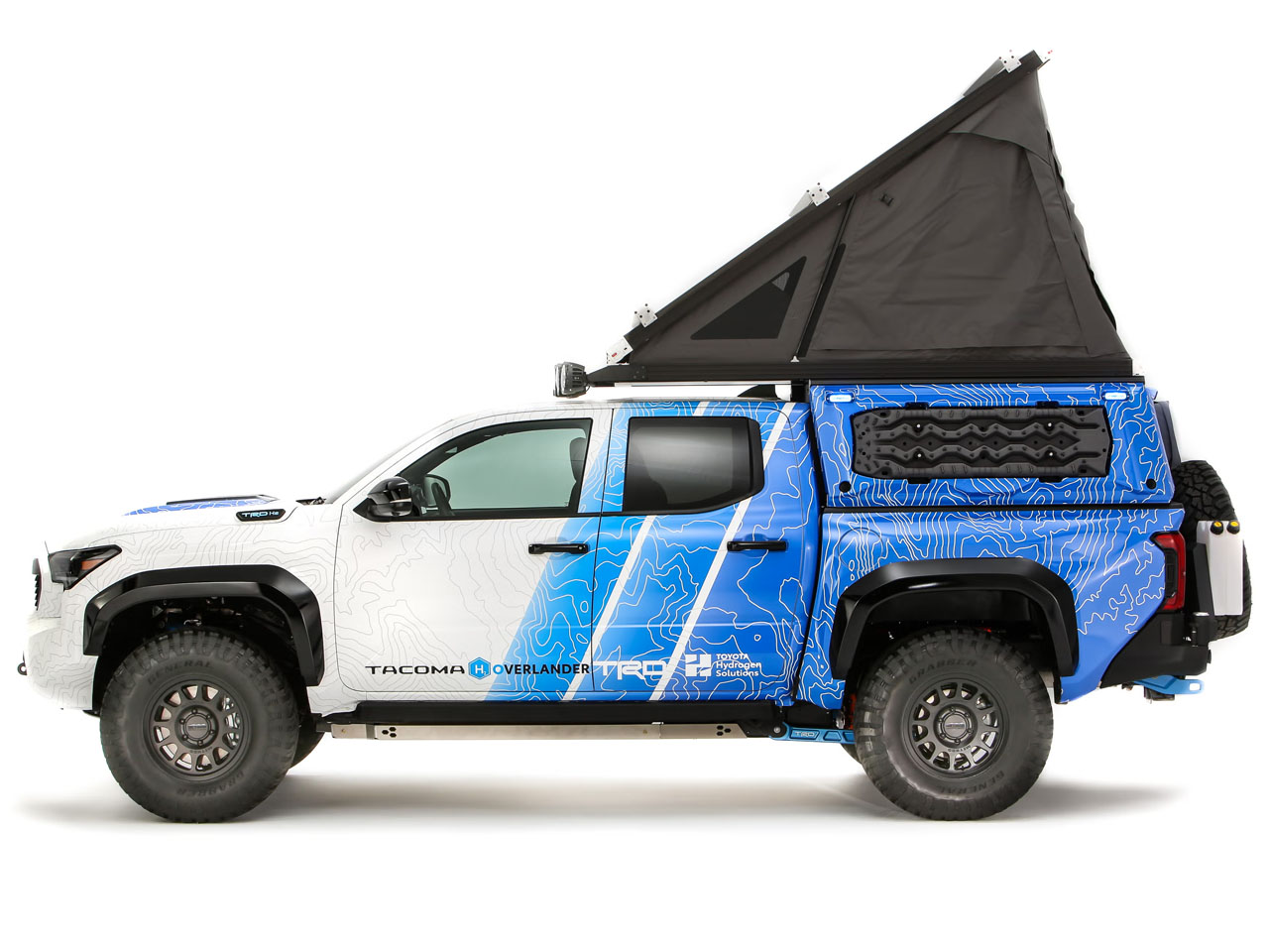 Tacoma H2-Overlander，hydrogen-fueled off-road camper，conceptual design，automobile，