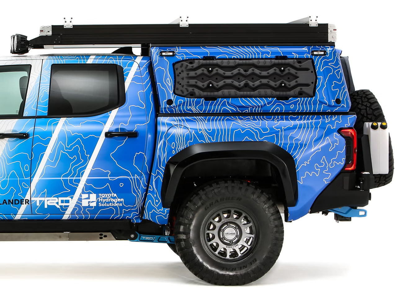 Tacoma H2-Overlander，hydrogen-fueled off-road camper，conceptual design，automobile，