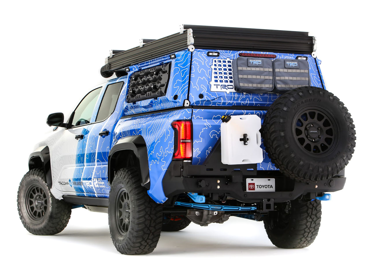 Tacoma H2-Overlander，hydrogen-fueled off-road camper，conceptual design，automobile，