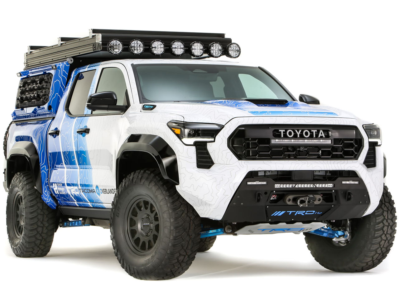 Tacoma H2-Overlander，hydrogen-fueled off-road camper，conceptual design，automobile，