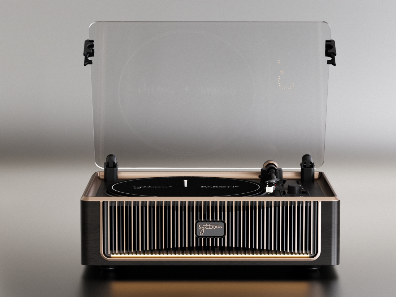 PARON III，Vinyl record player，electronic product，Audio equipment，