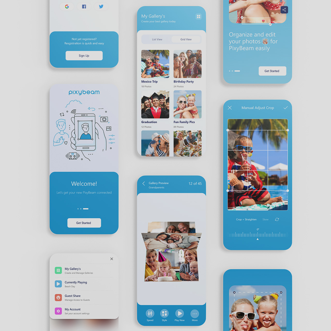 PixyBeam，Digital，Electronic equipment，Projection Digital Photo Frame，