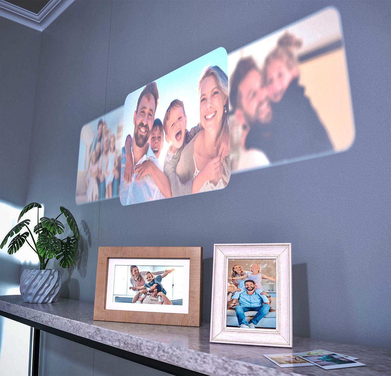 PixyBeam，Digital，Electronic equipment，Projection Digital Photo Frame，