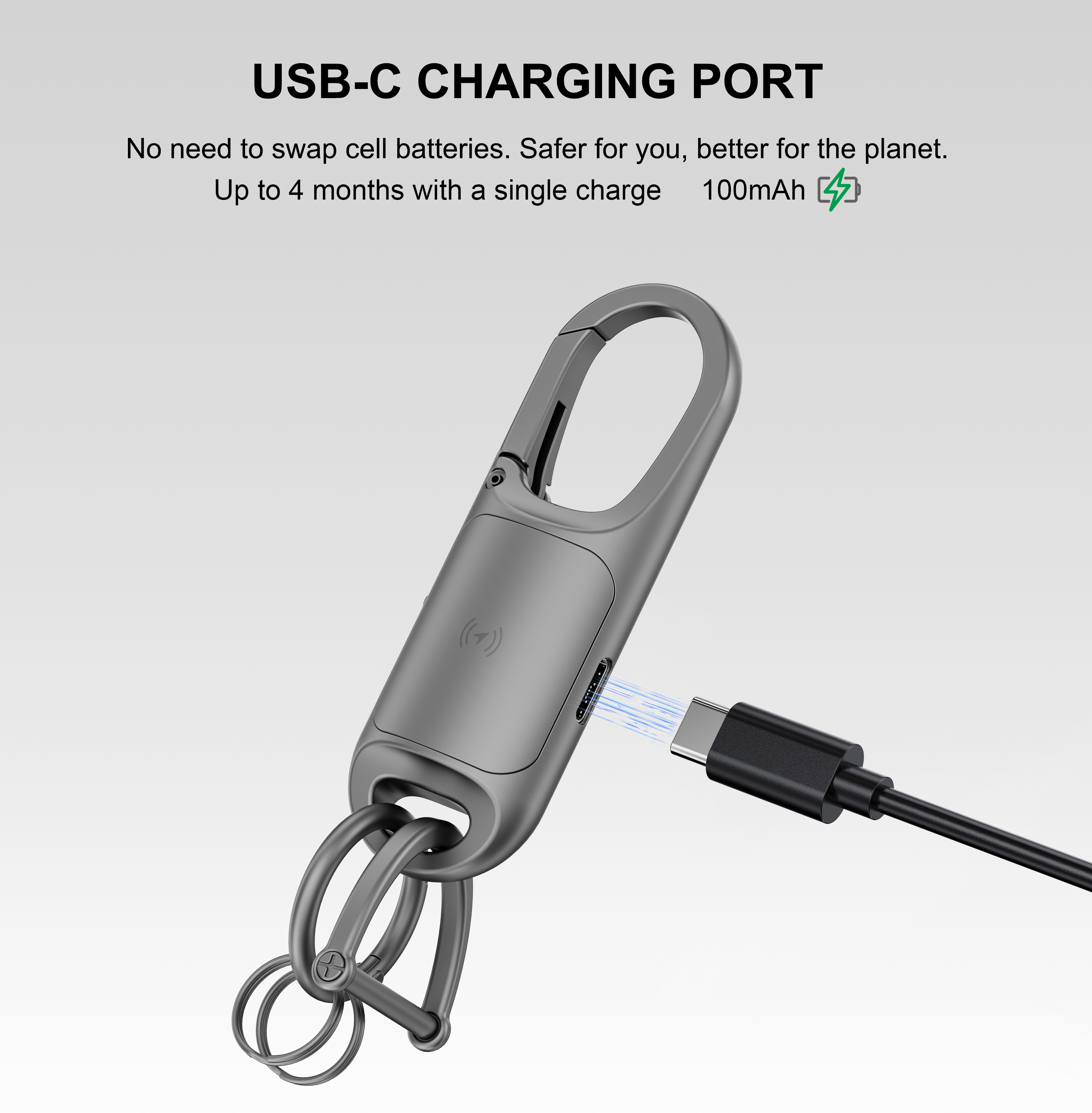 Find My keychain with tracking locator，