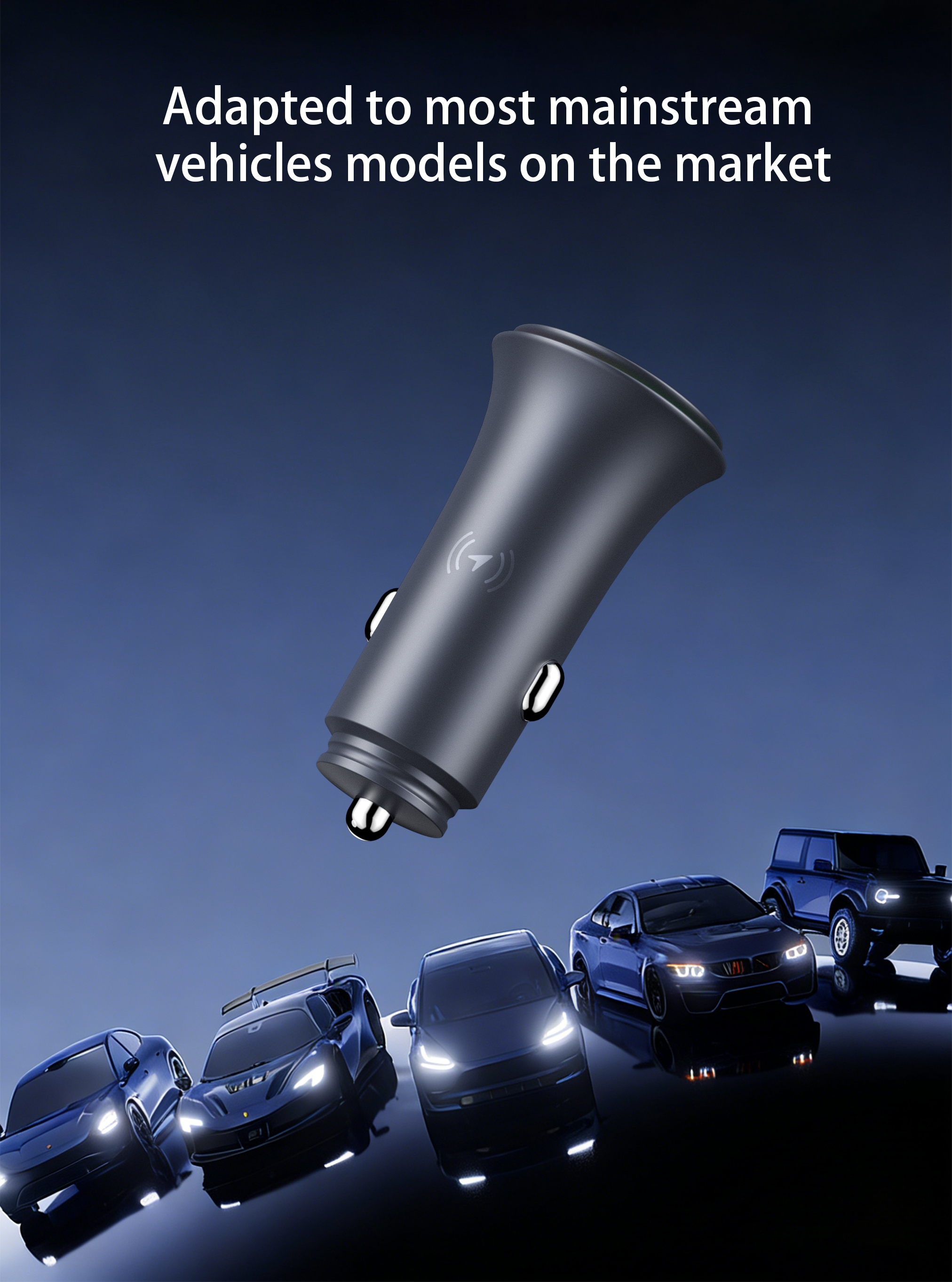 Car charger with tracking locator，