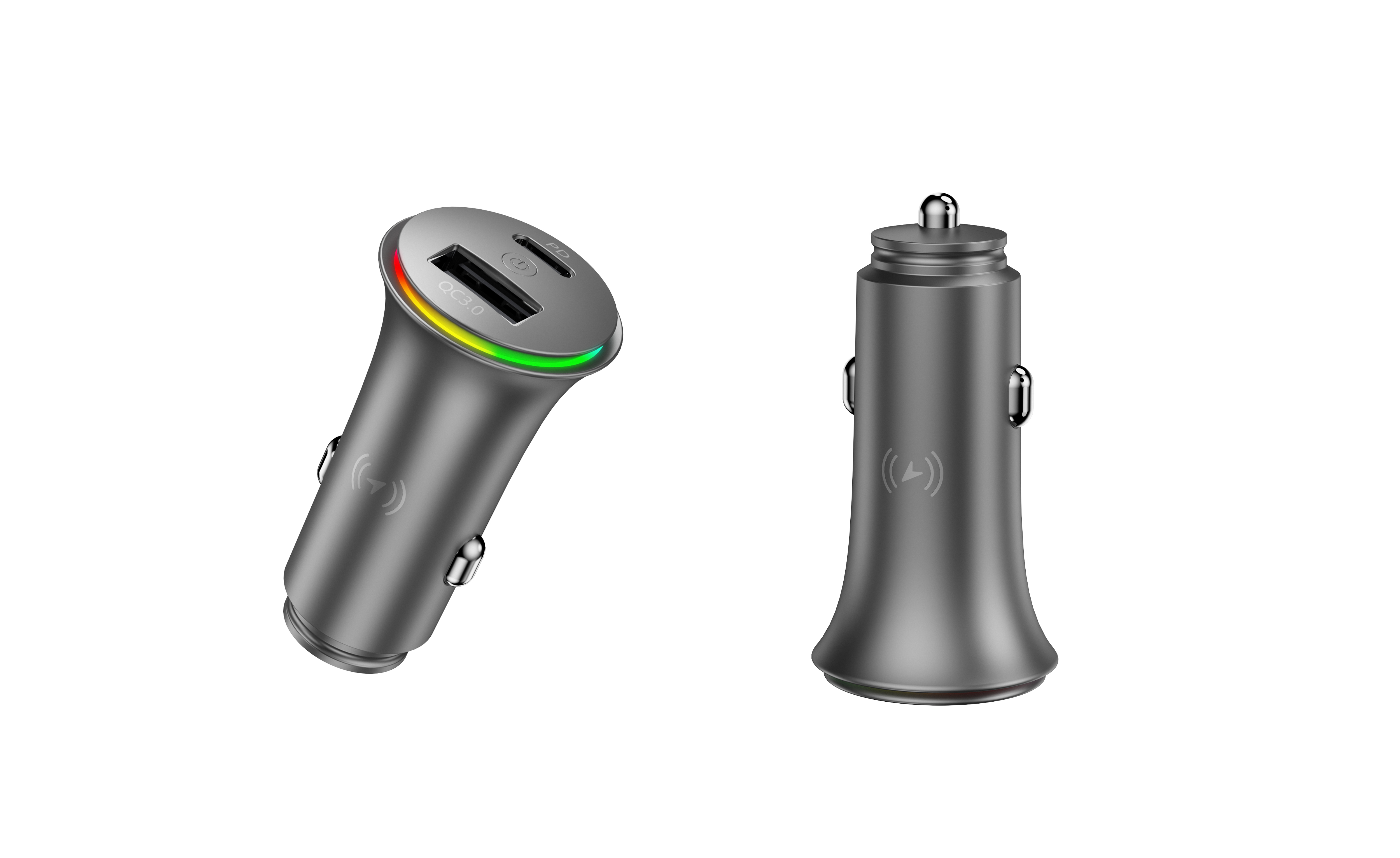 Car charger with tracking locator，