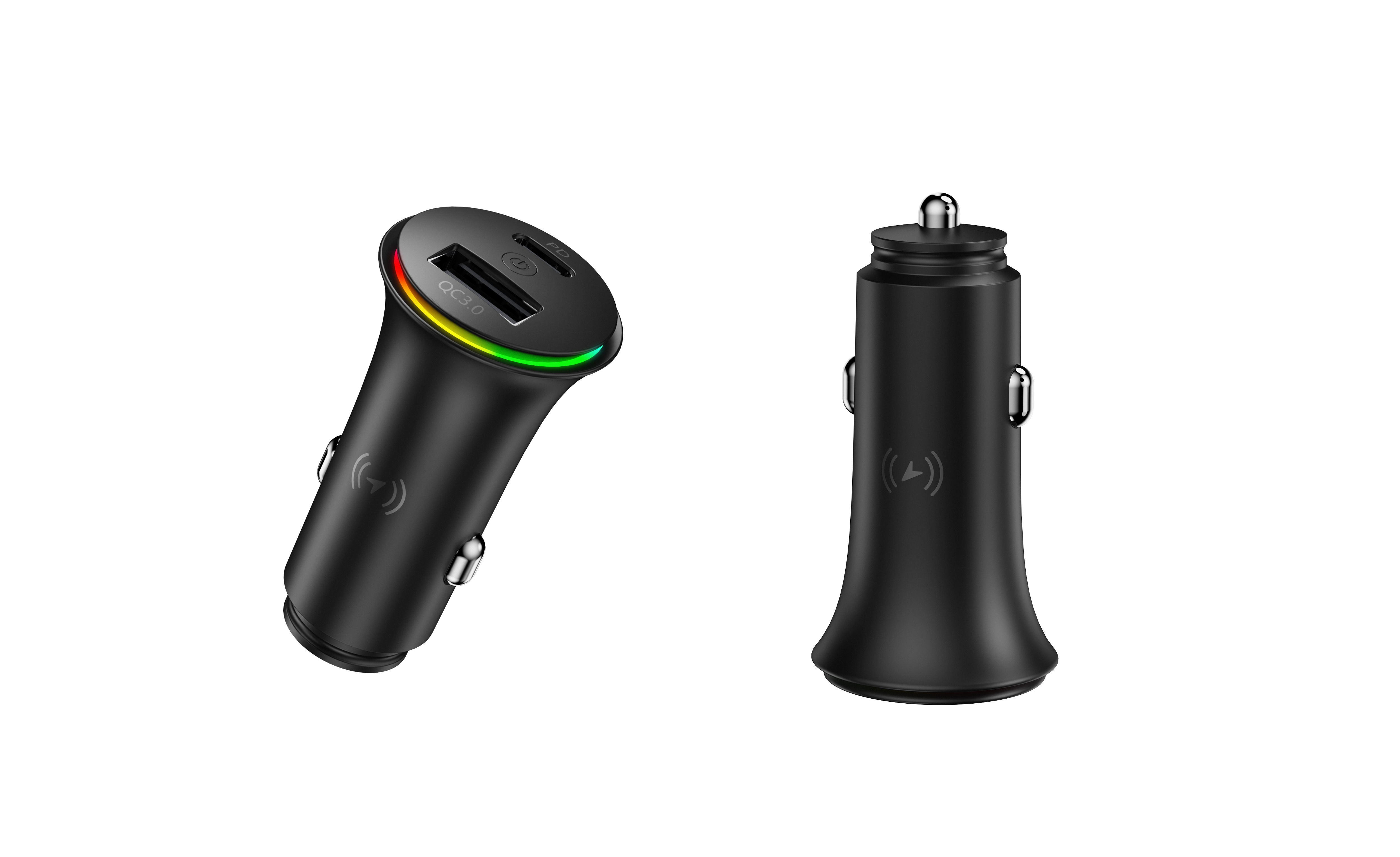 Car charger with tracking locator，