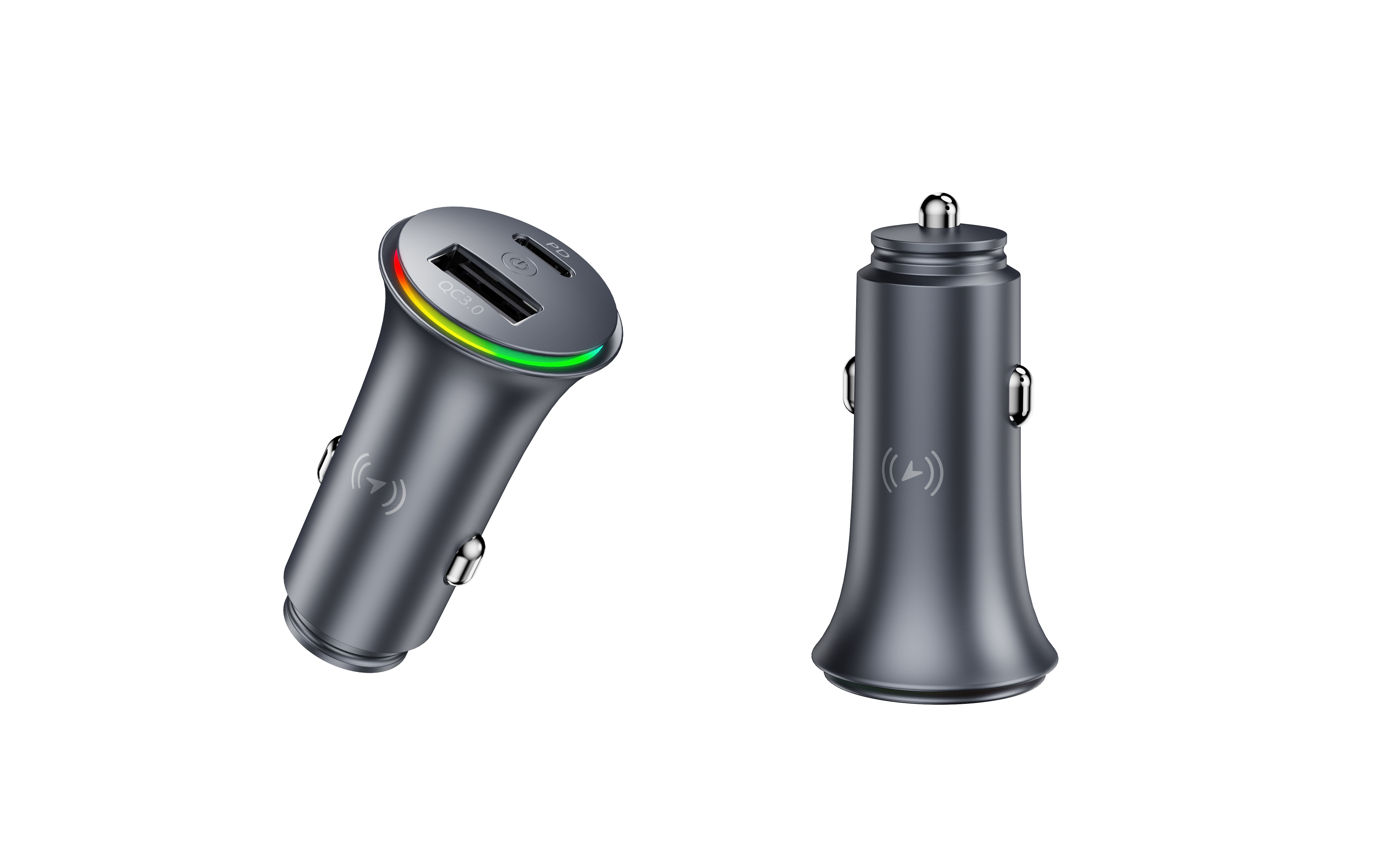 Car charger with tracking locator，