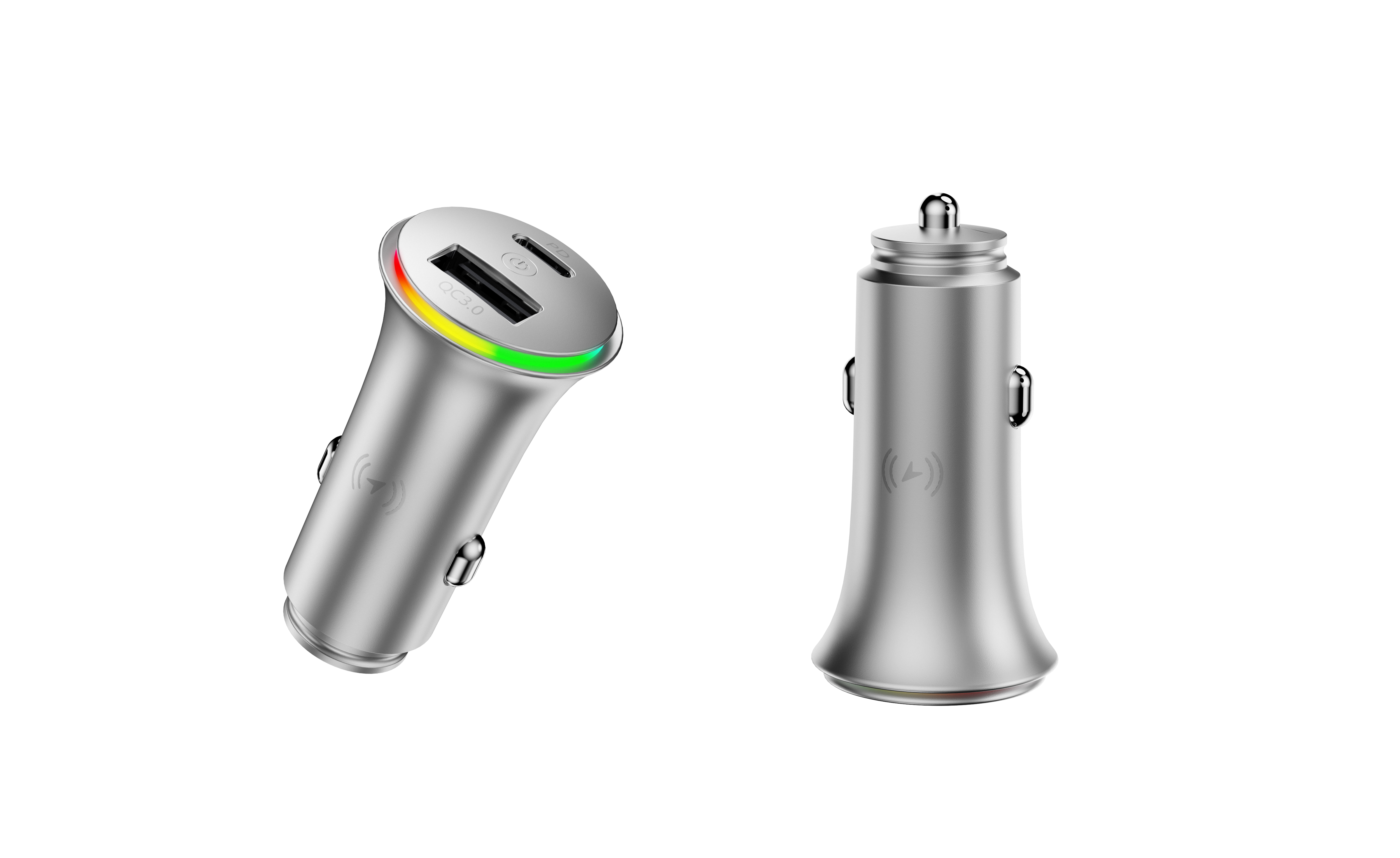 Car charger with tracking locator，