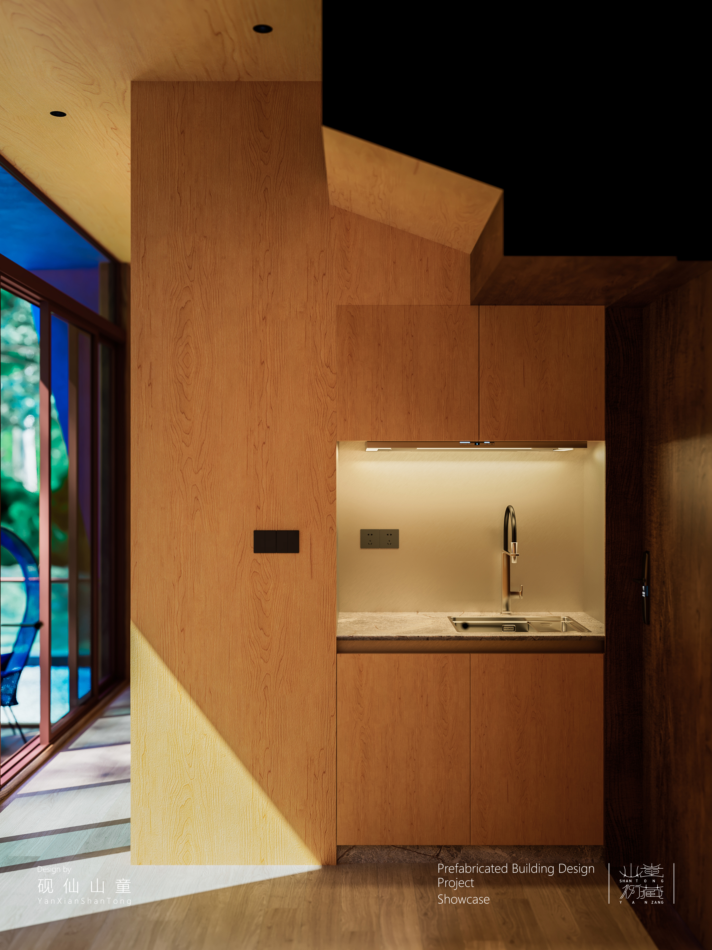 Prefabricated Building，Outdoor architecture，Outdoor house，environmental design，building design，space design ，Modular building，Home stay，