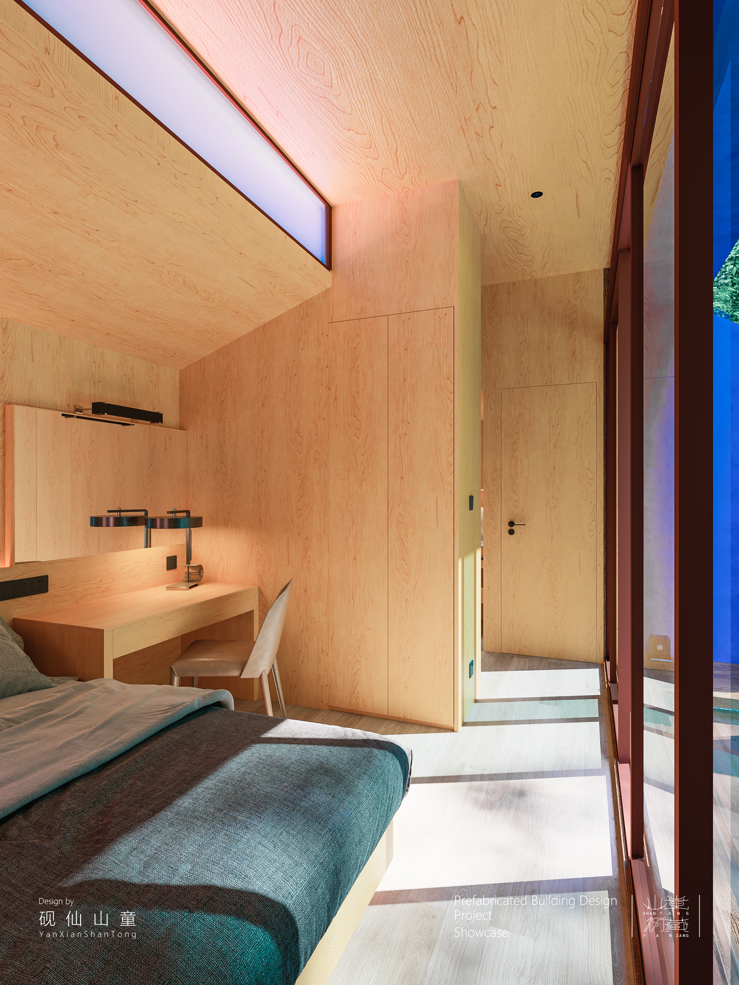 Prefabricated Building，Outdoor architecture，Outdoor house，environmental design，building design，space design ，Modular building，Home stay，