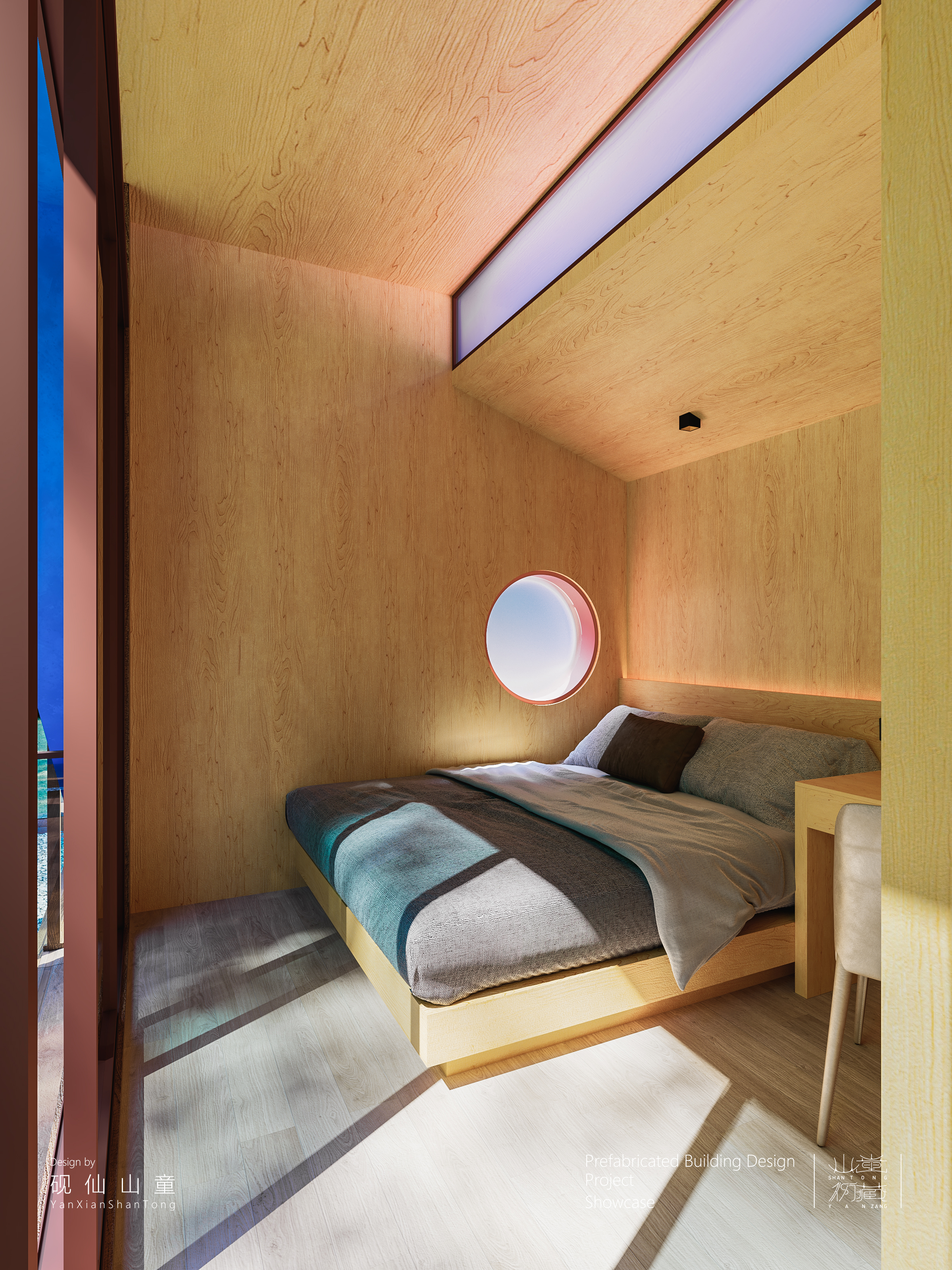 Prefabricated Building，Outdoor architecture，Outdoor house，environmental design，building design，space design ，Modular building，Home stay，