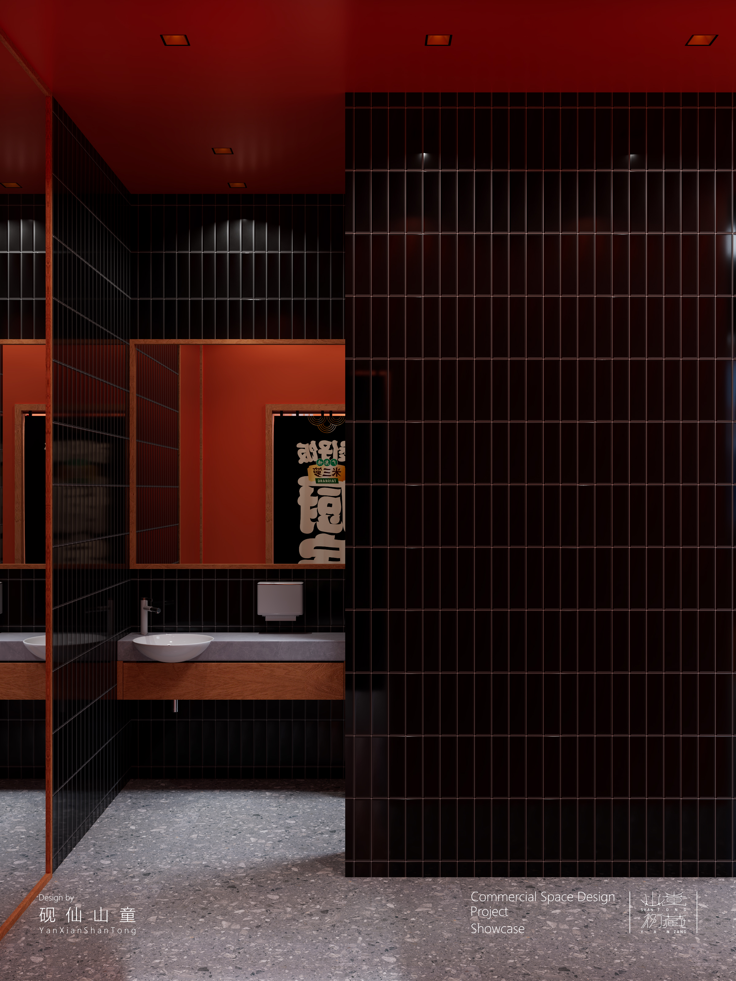 Restaurant chain，Si design，SI，Exclusive store design，design sketch，Store design ，Claypot rice，Commercial space design，