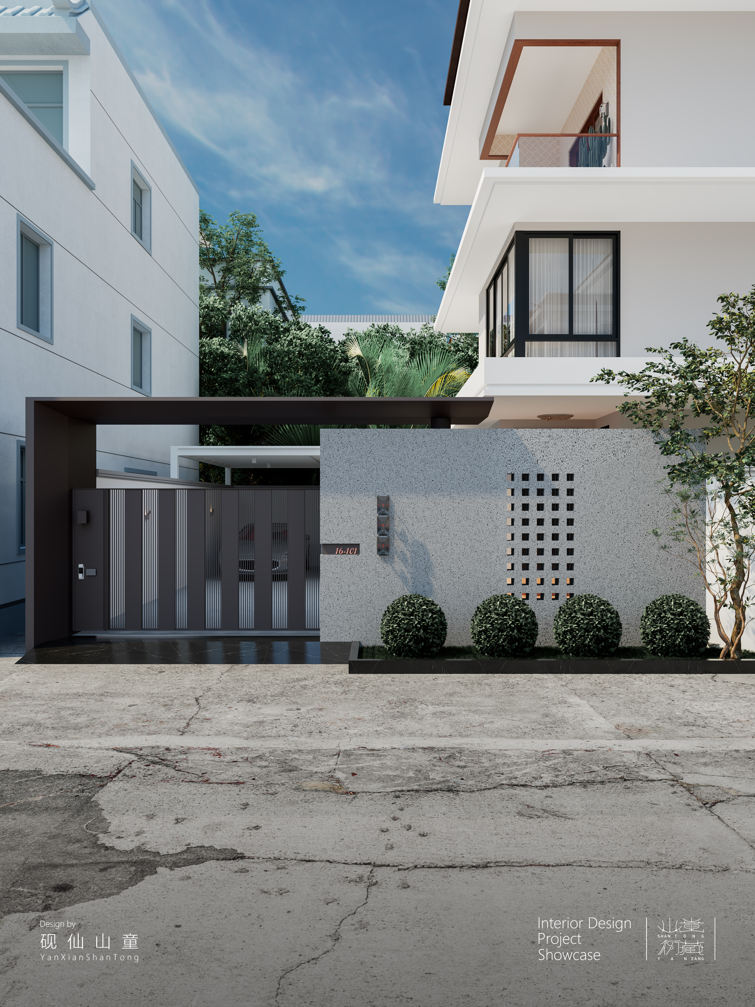 Self-built house，Rural self-built houses，Self-built house renovation，Interior design，design sketch，bedroom，a living room，garden，