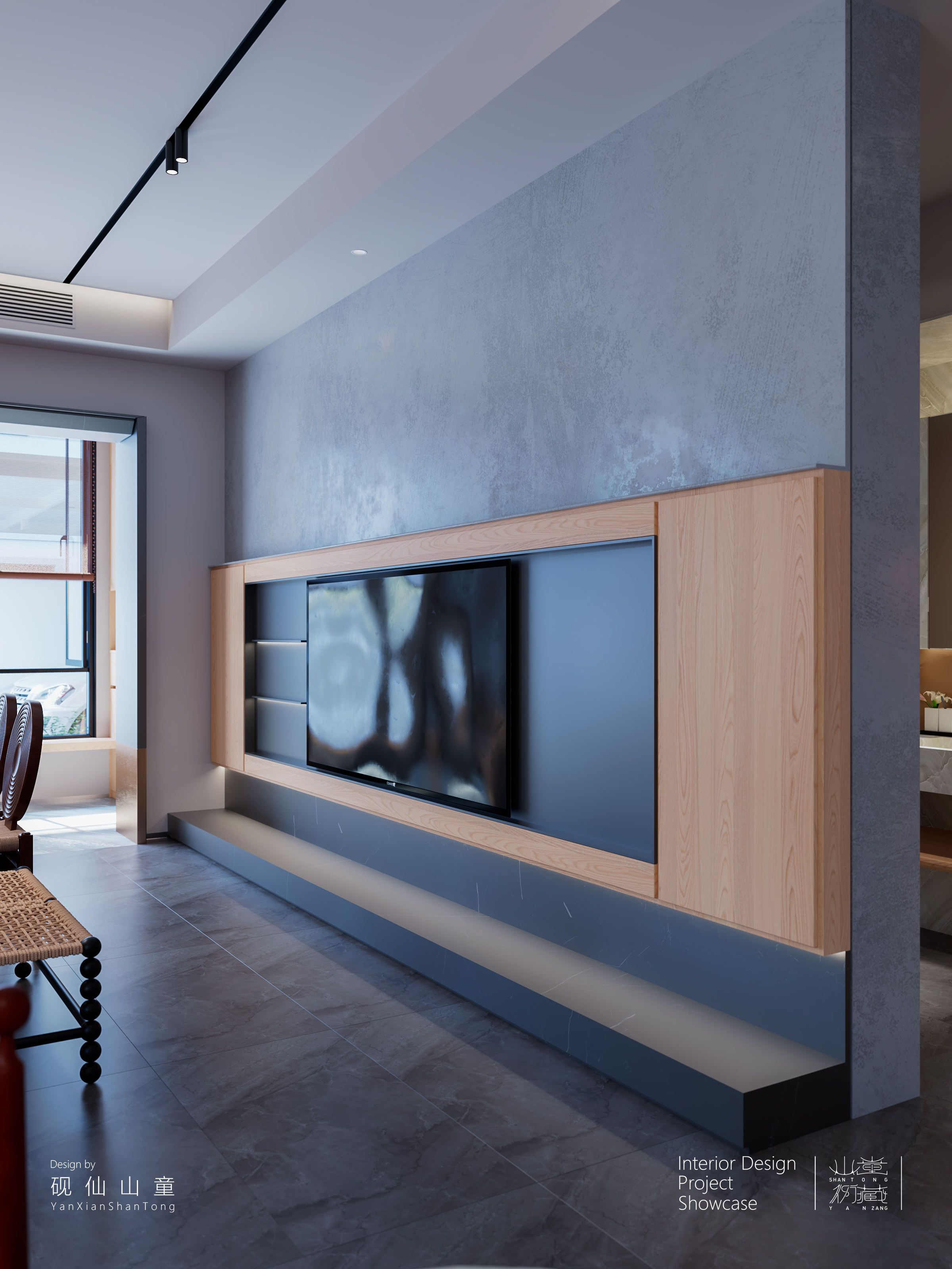 Self-built house，Rural self-built houses，Self-built house renovation，Interior design，design sketch，bedroom，a living room，garden，