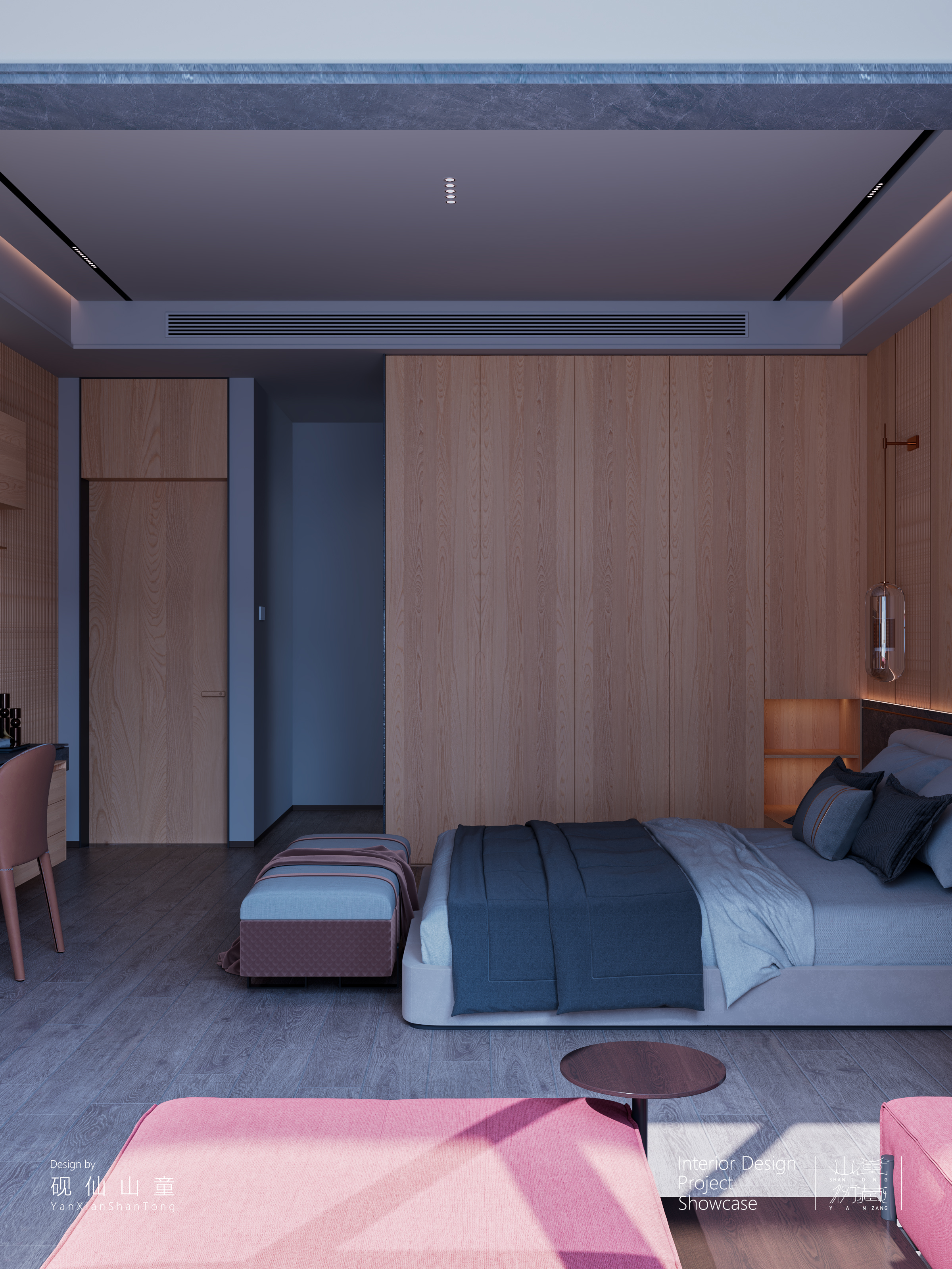 Self-built house，Rural self-built houses，Self-built house renovation，Interior design，design sketch，bedroom，a living room，garden，