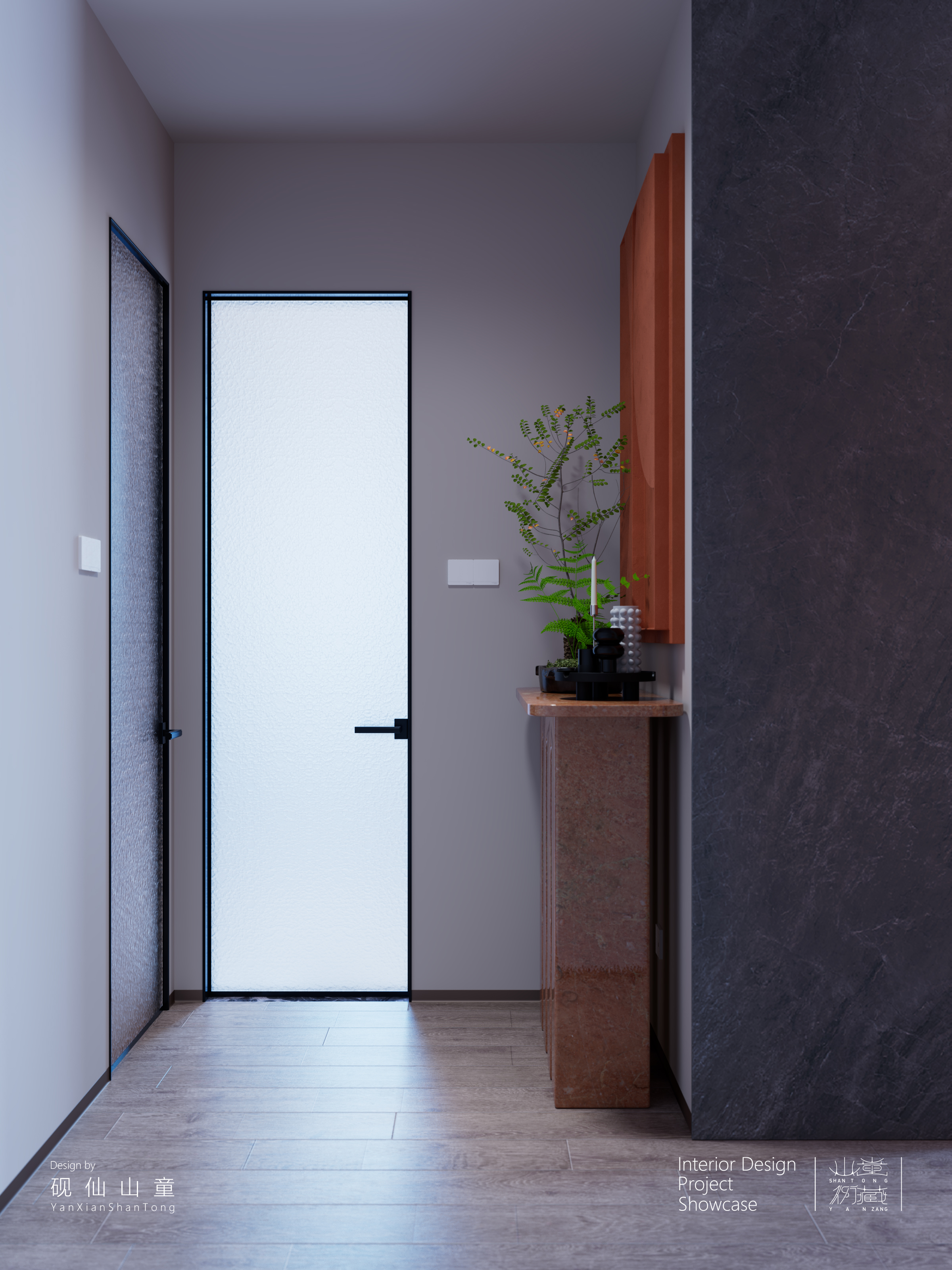 Self-built house，Rural self-built houses，Self-built house renovation，Interior design，design sketch，bedroom，a living room，garden，