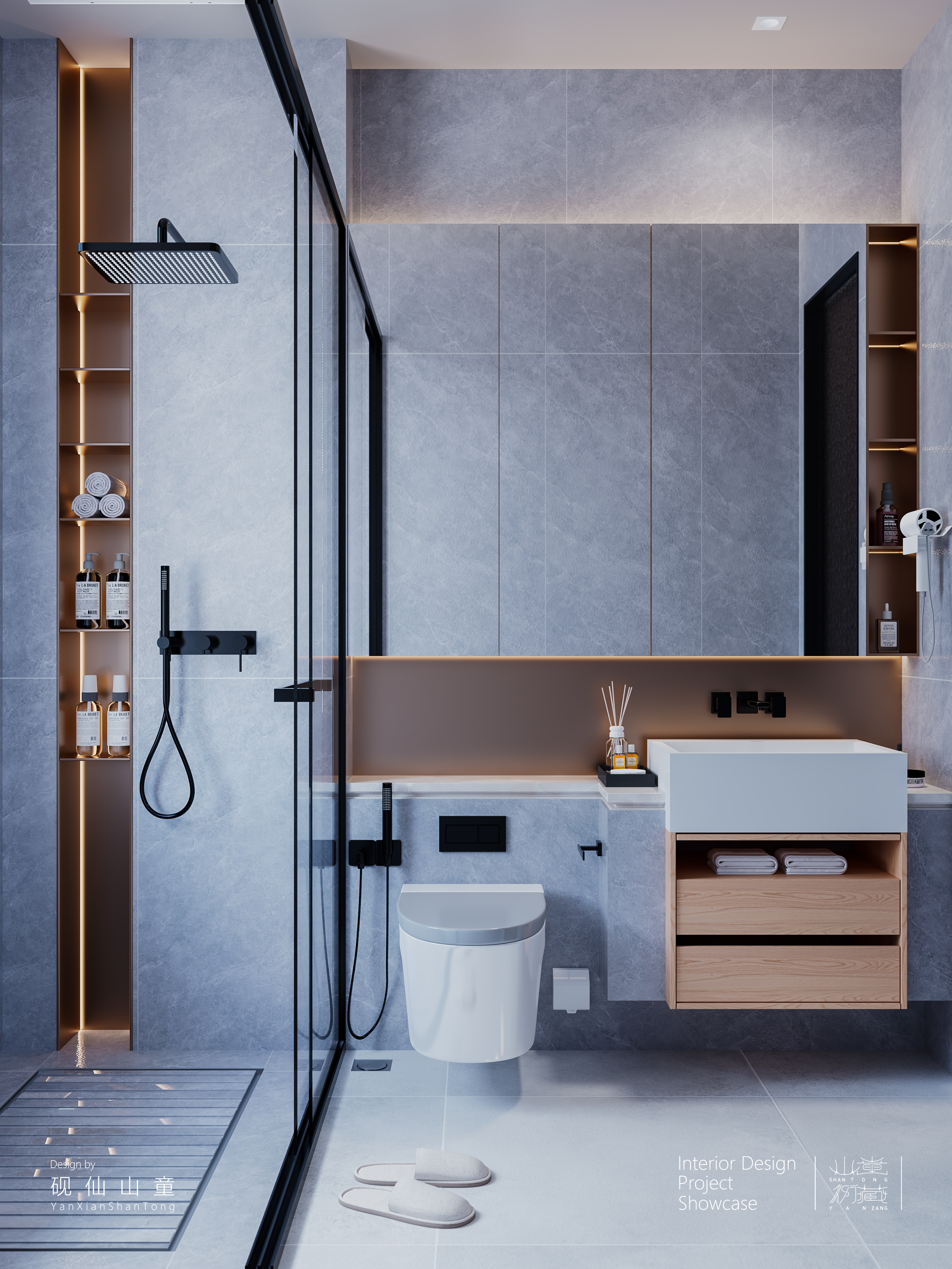 Self-built house，Rural self-built houses，Self-built house renovation，Interior design，design sketch，bedroom，a living room，garden，