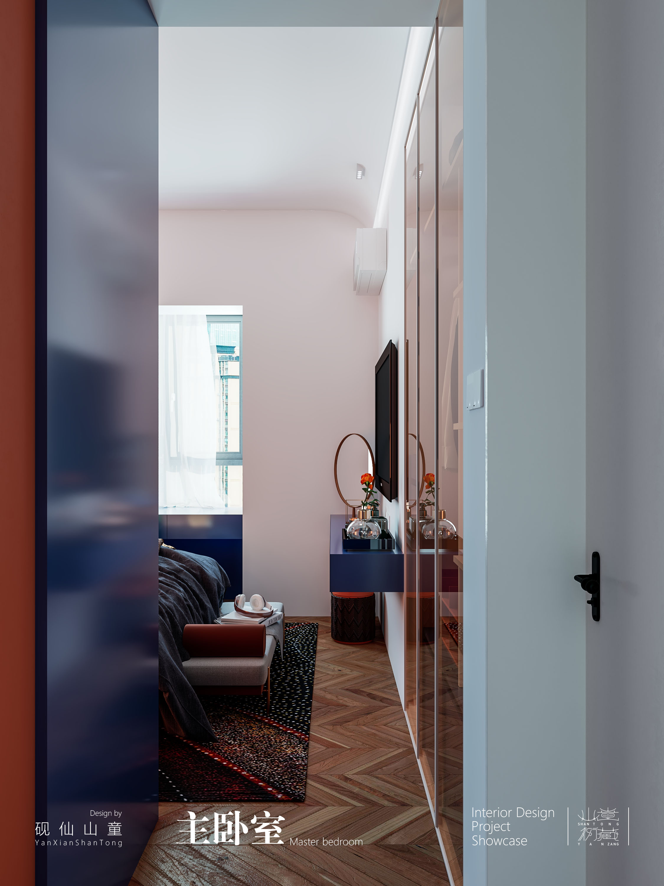 Interior design，bedroom，a living room，TOILET，Whole case design，Custom furniture，Soft turn design，Decoration design，