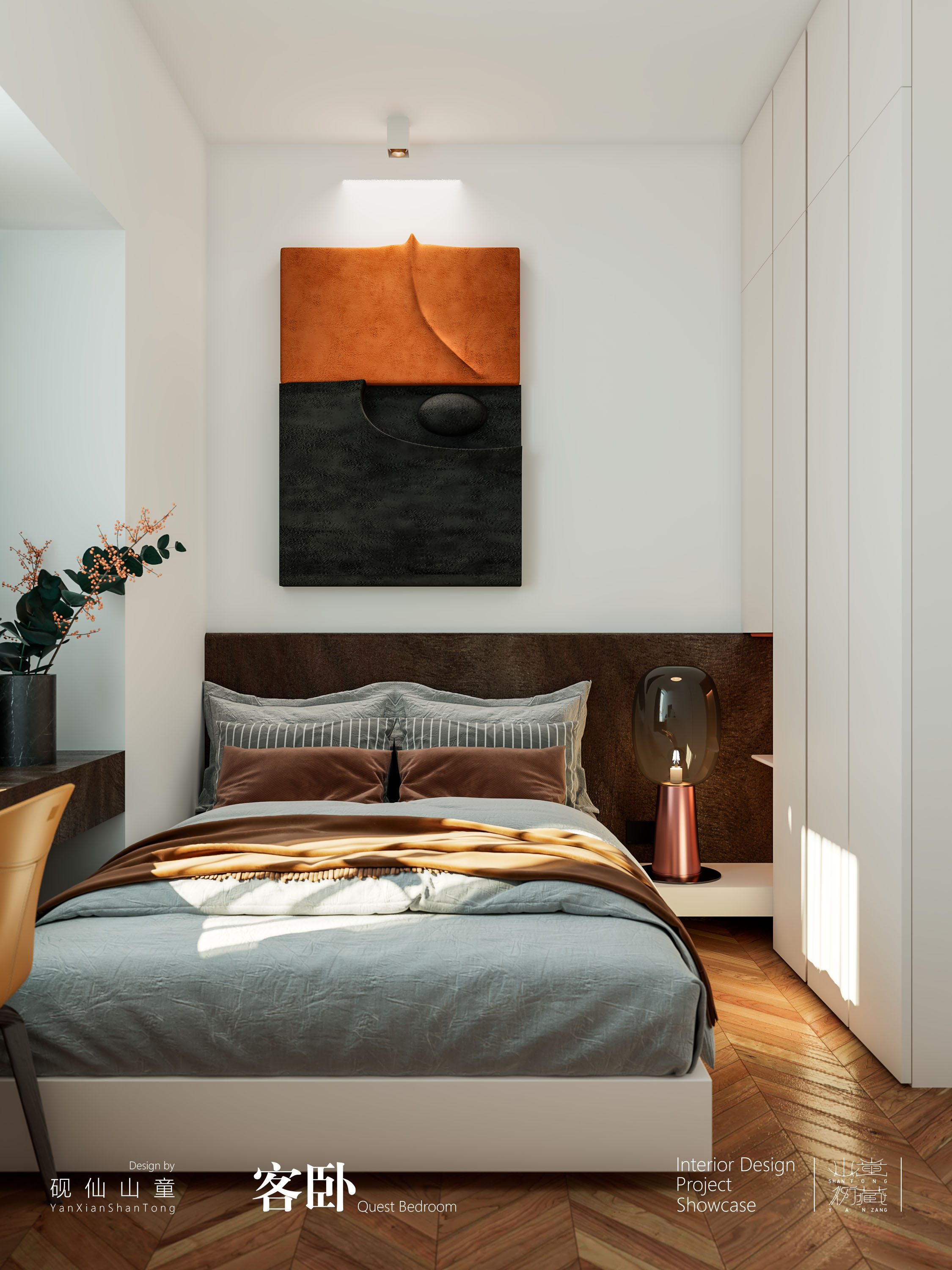 Interior design，bedroom，a living room，TOILET，Whole case design，Custom furniture，Soft turn design，Decoration design，