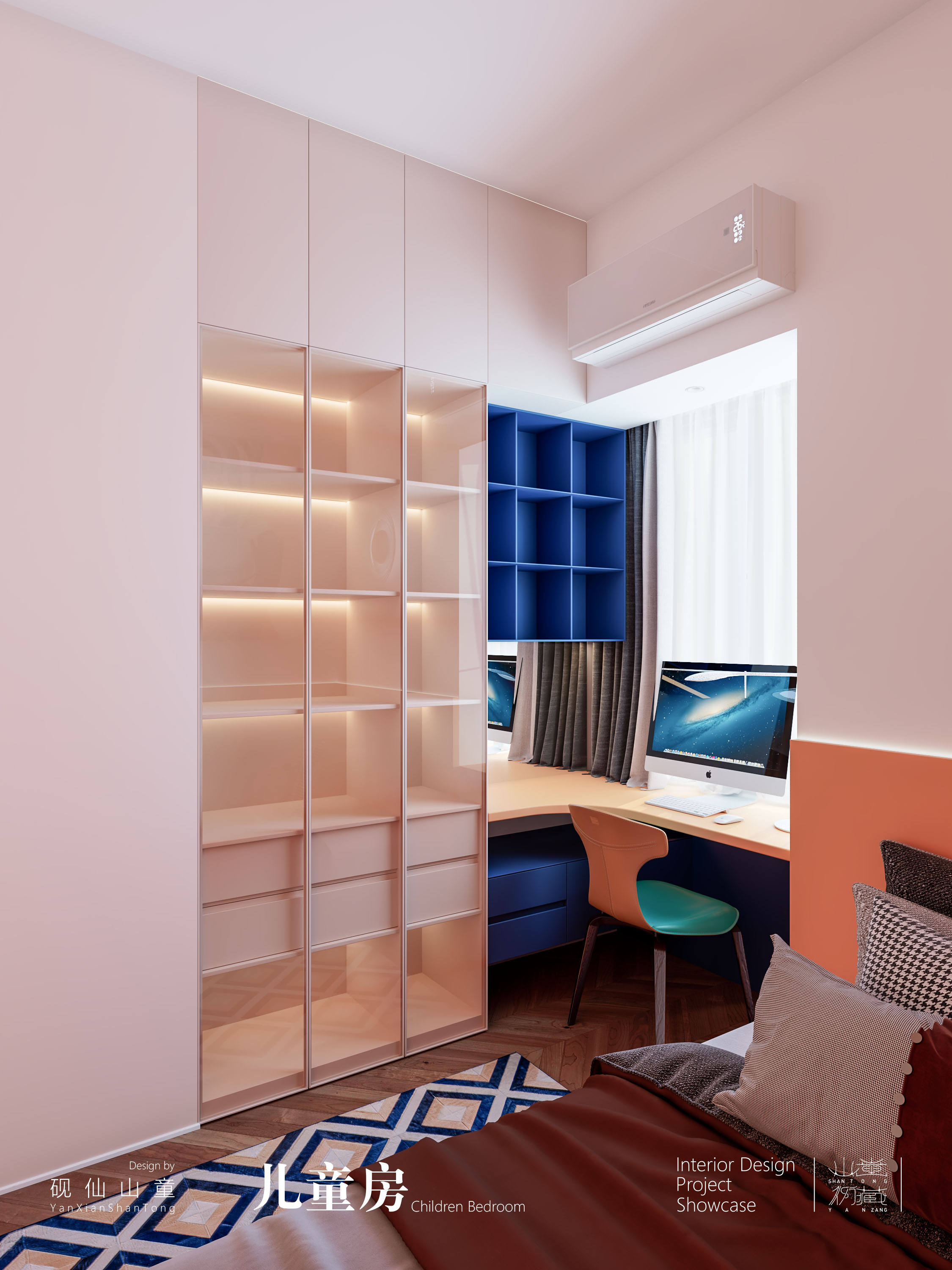 Interior design，bedroom，a living room，TOILET，Whole case design，Custom furniture，Soft turn design，Decoration design，