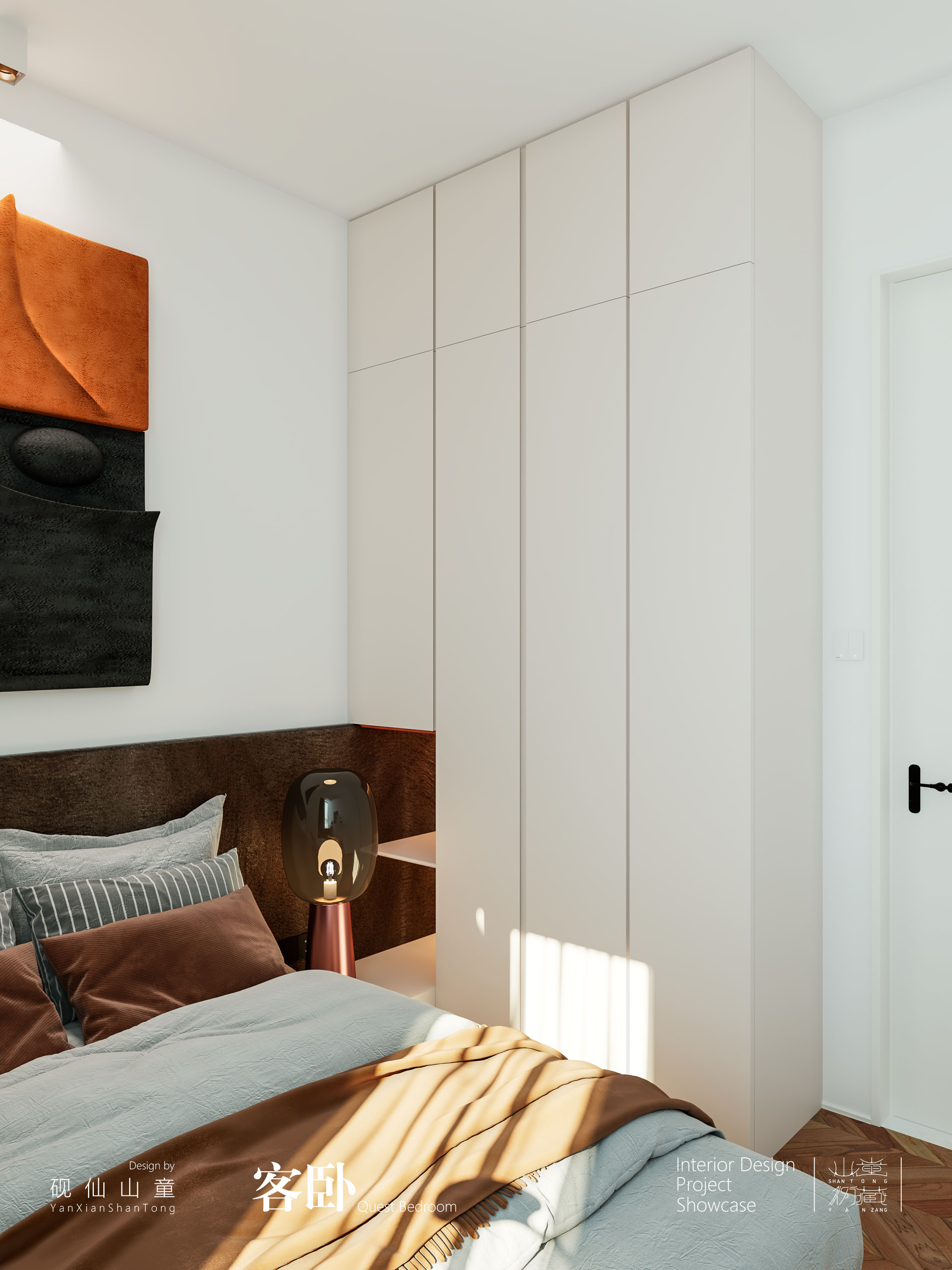 Interior design，bedroom，a living room，TOILET，Whole case design，Custom furniture，Soft turn design，Decoration design，